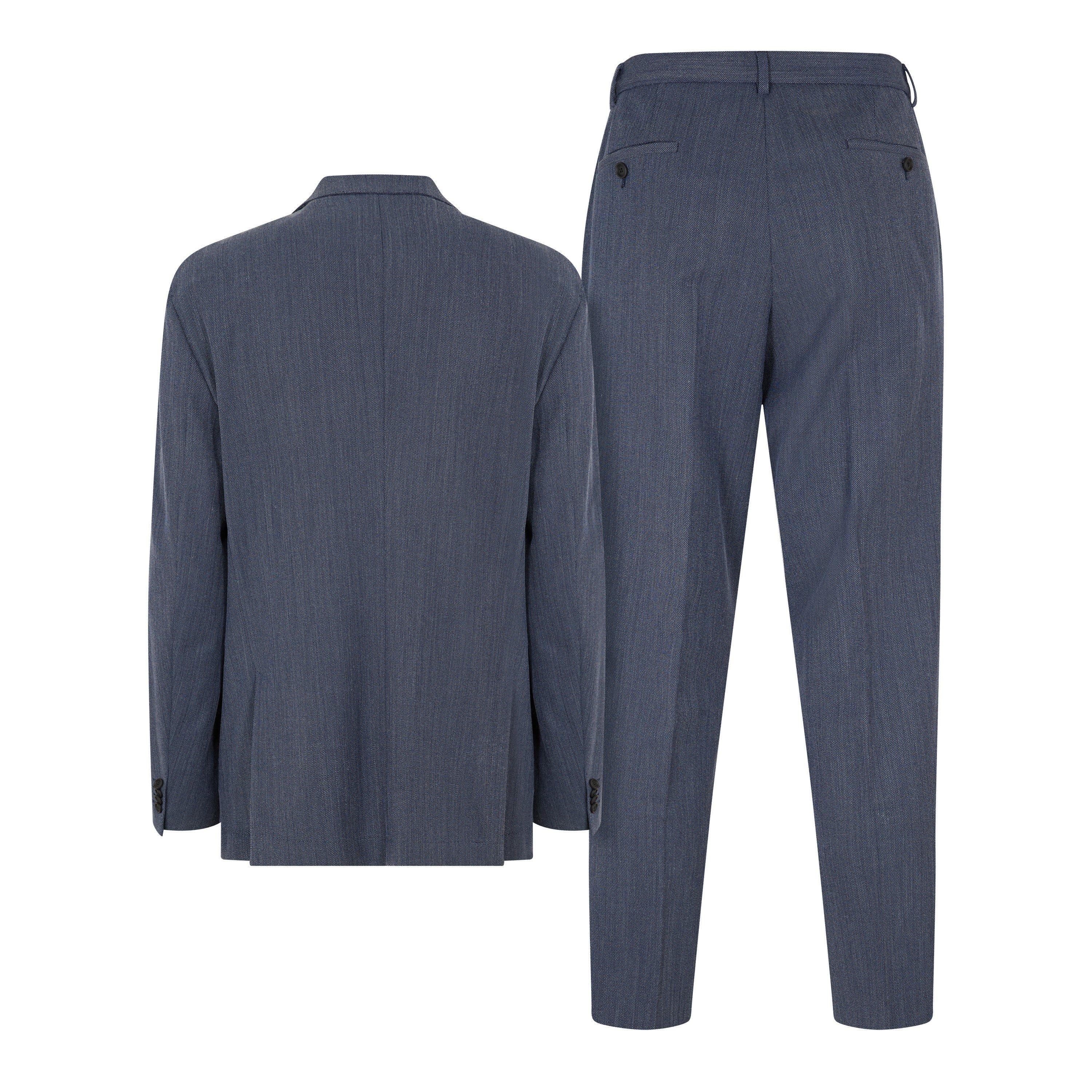 Dark Blue - Boss - Men's P Huge Suit - 2