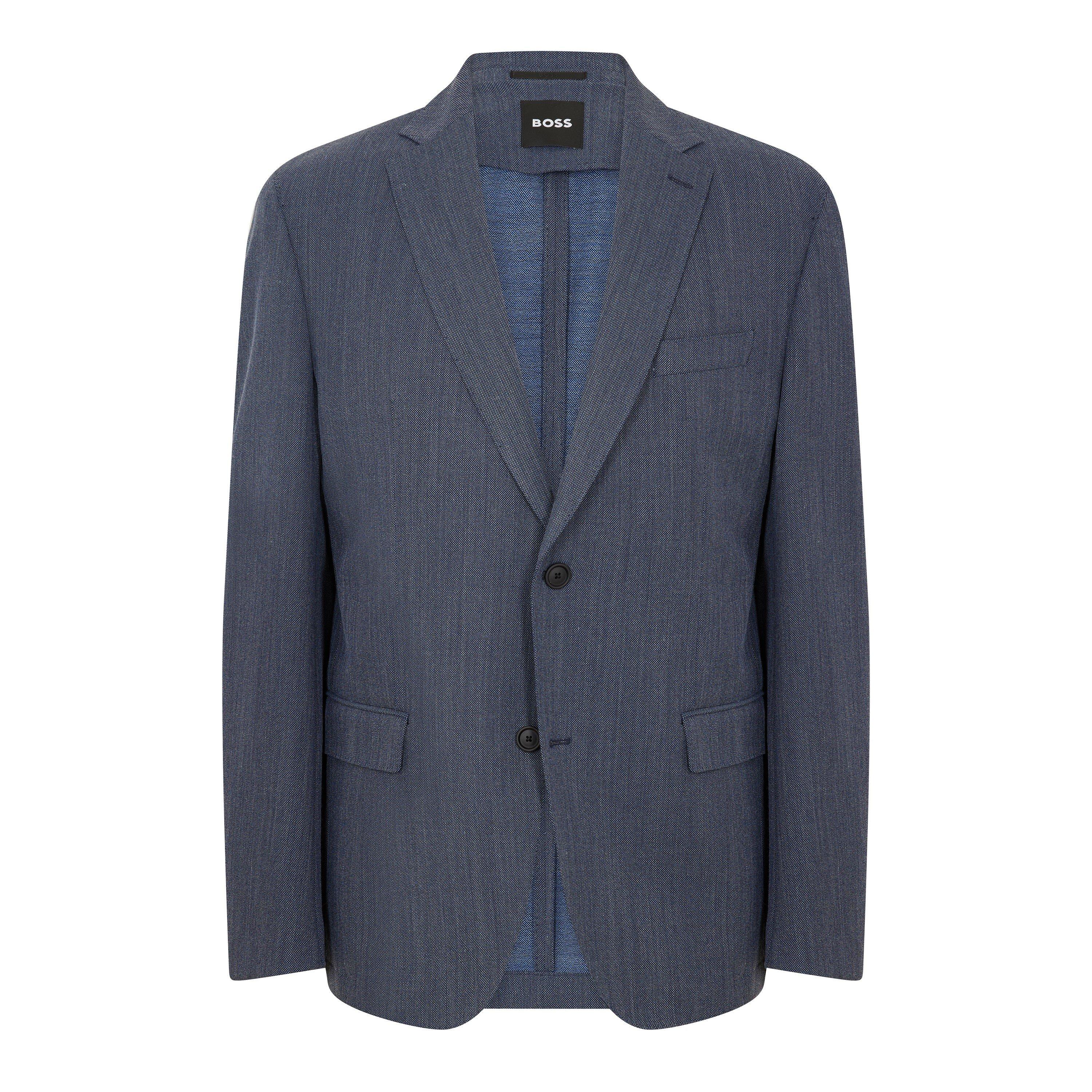 Dark Blue - Boss - Men's P Huge Suit - 3