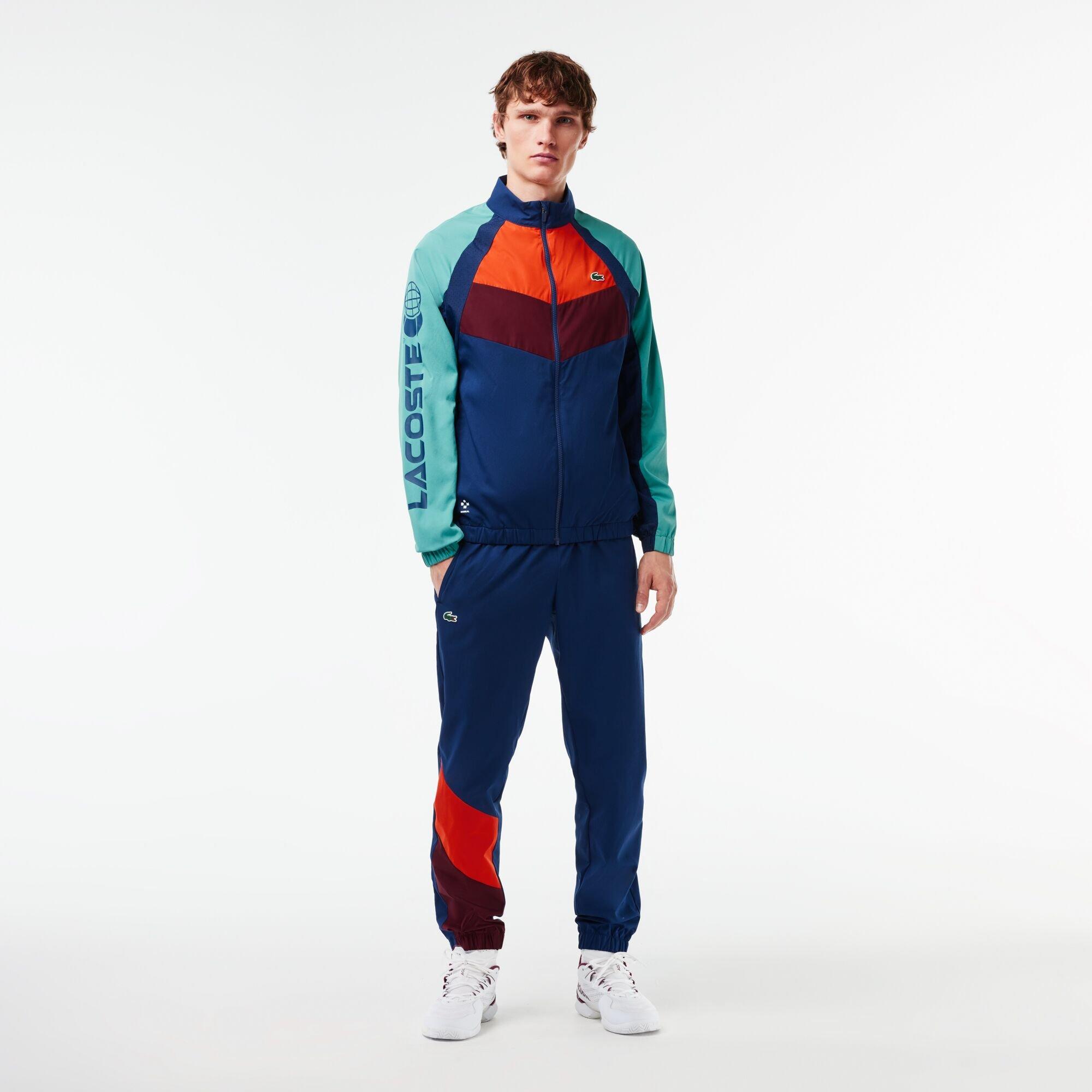 Lacoste Men's Tennis X Daniil Medvedev Poly Tracksuit - Methylene - XS
