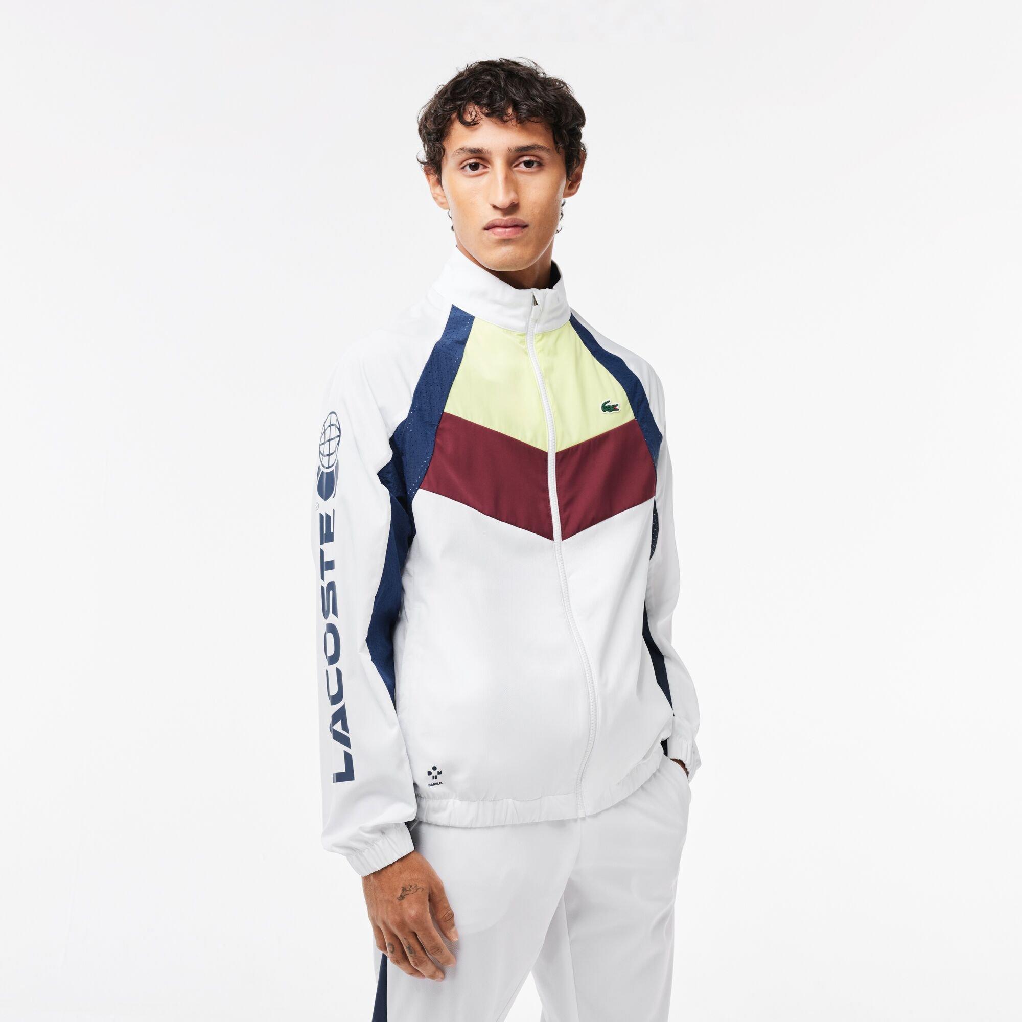 White/Limeira - Lacoste - Men's Tennis x Daniil Medvedev Poly Tracksuit - 2