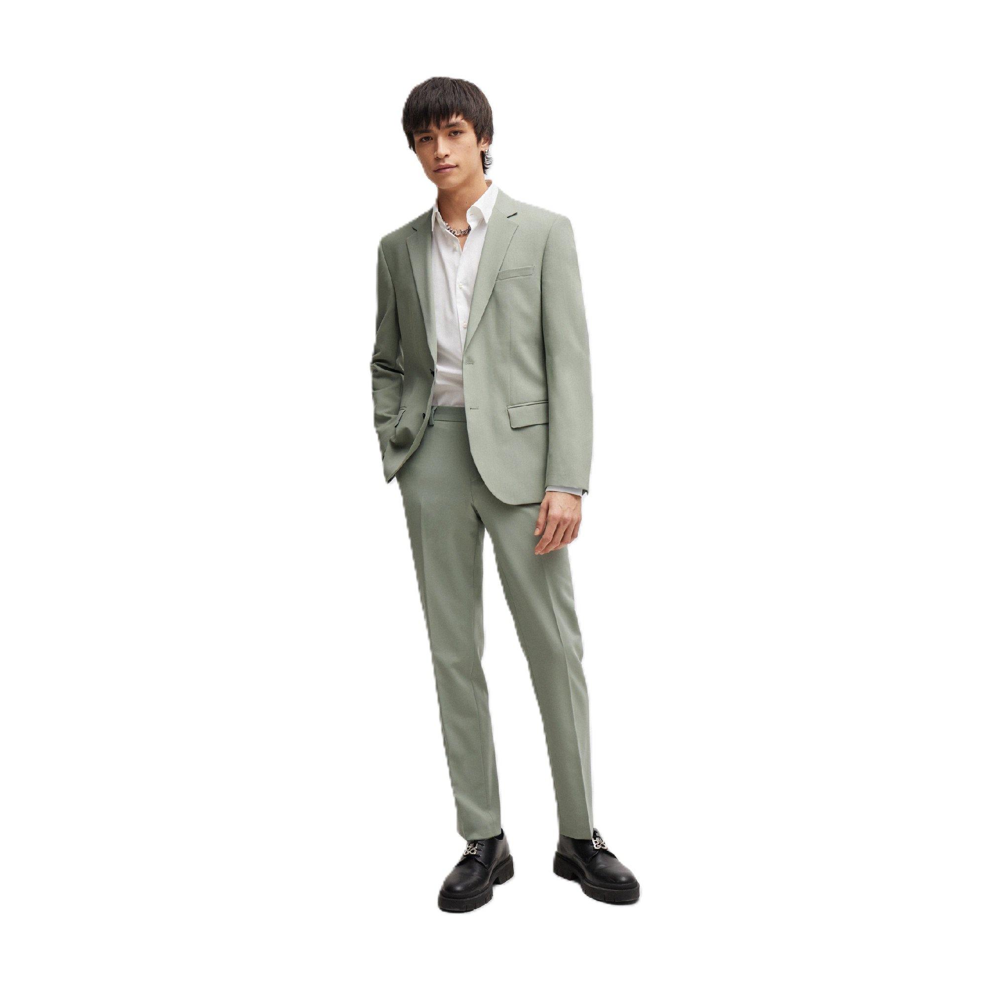 Boss Men's Henry/Getlin232x Suit - Pastel Green - 34 (44)