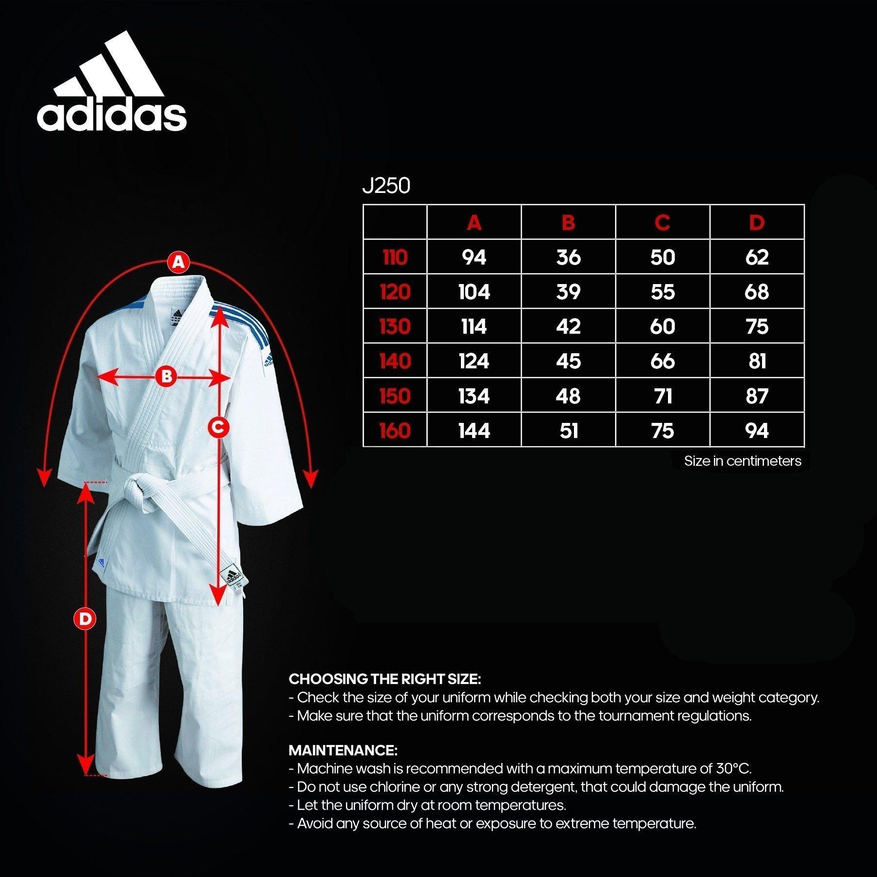 Weiß - adidas - Judo Uniform Unisex Adults - 3