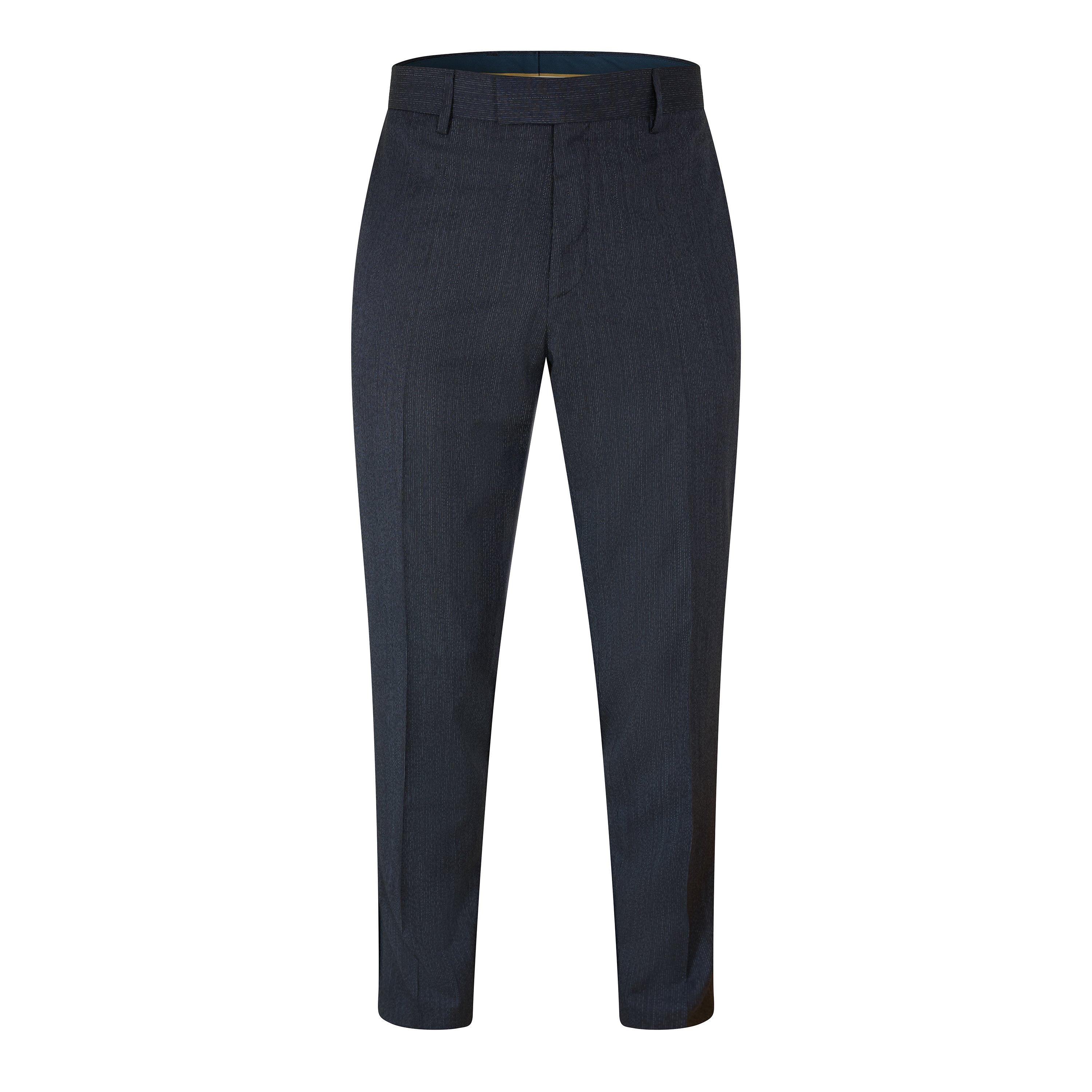 Dark Blue - Boss - Men's H Huge Peak Suit - 2