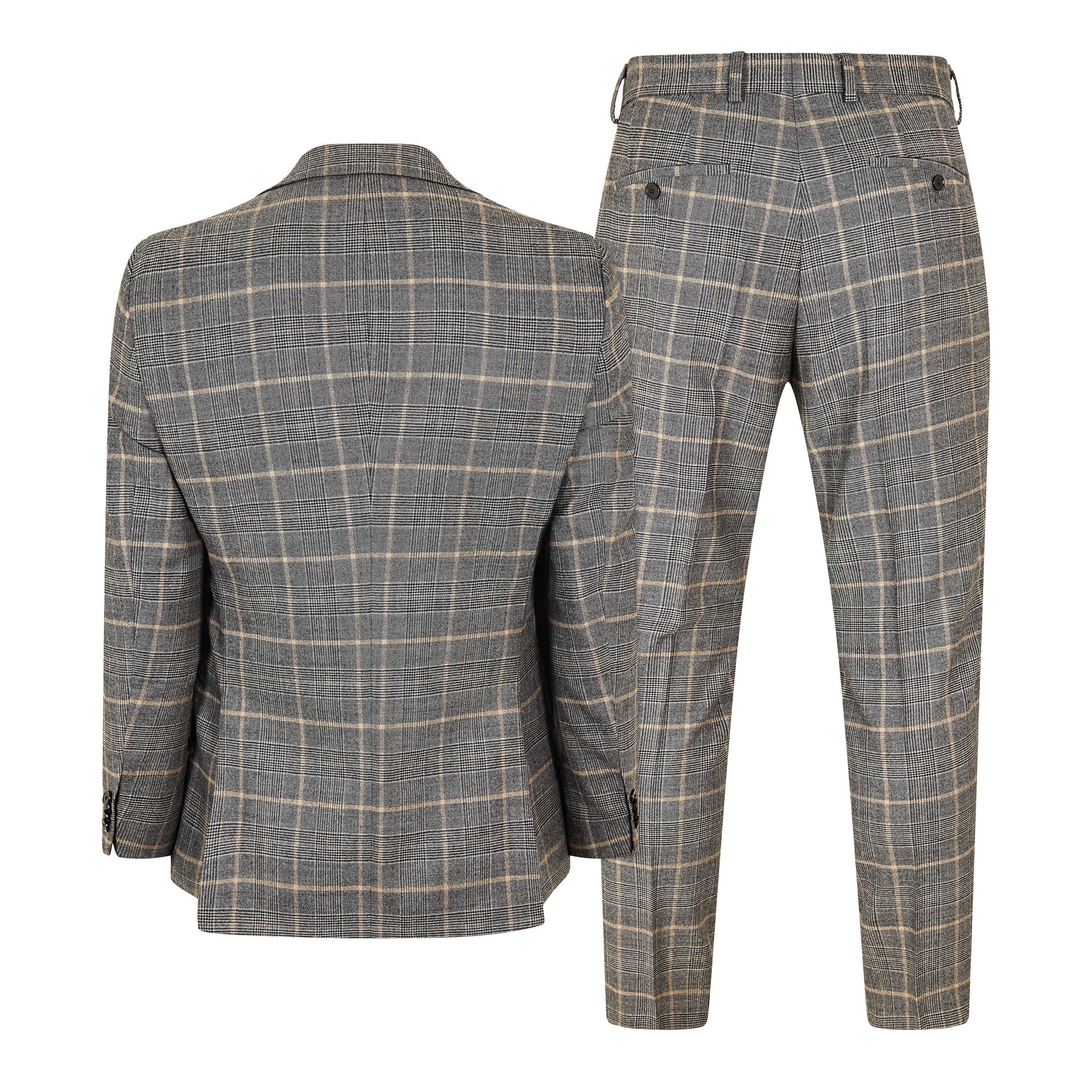 Open Grey - Boss - Men's C Huge Suit - 2