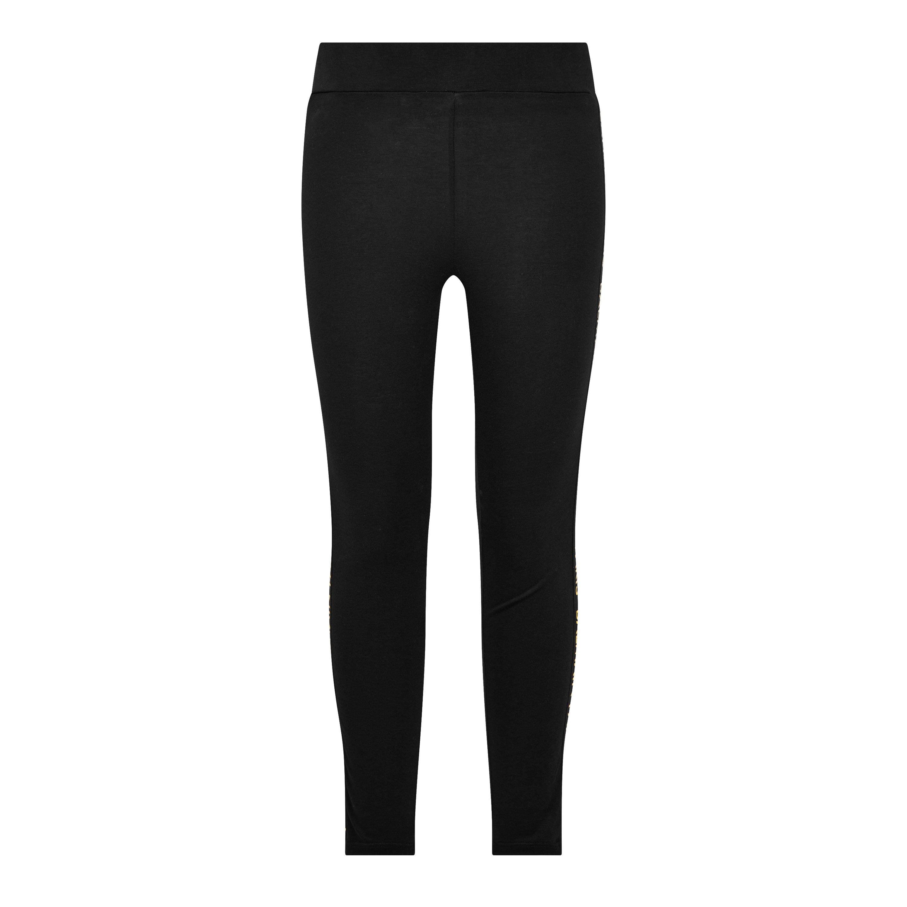 Balmain Paris Logo Leggings Juniors - Black 930OR - Size 6Y