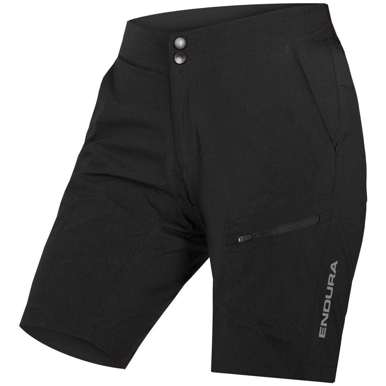 Endura Women's Hummvee Lite Short With Liner - Black - 8 (XS)