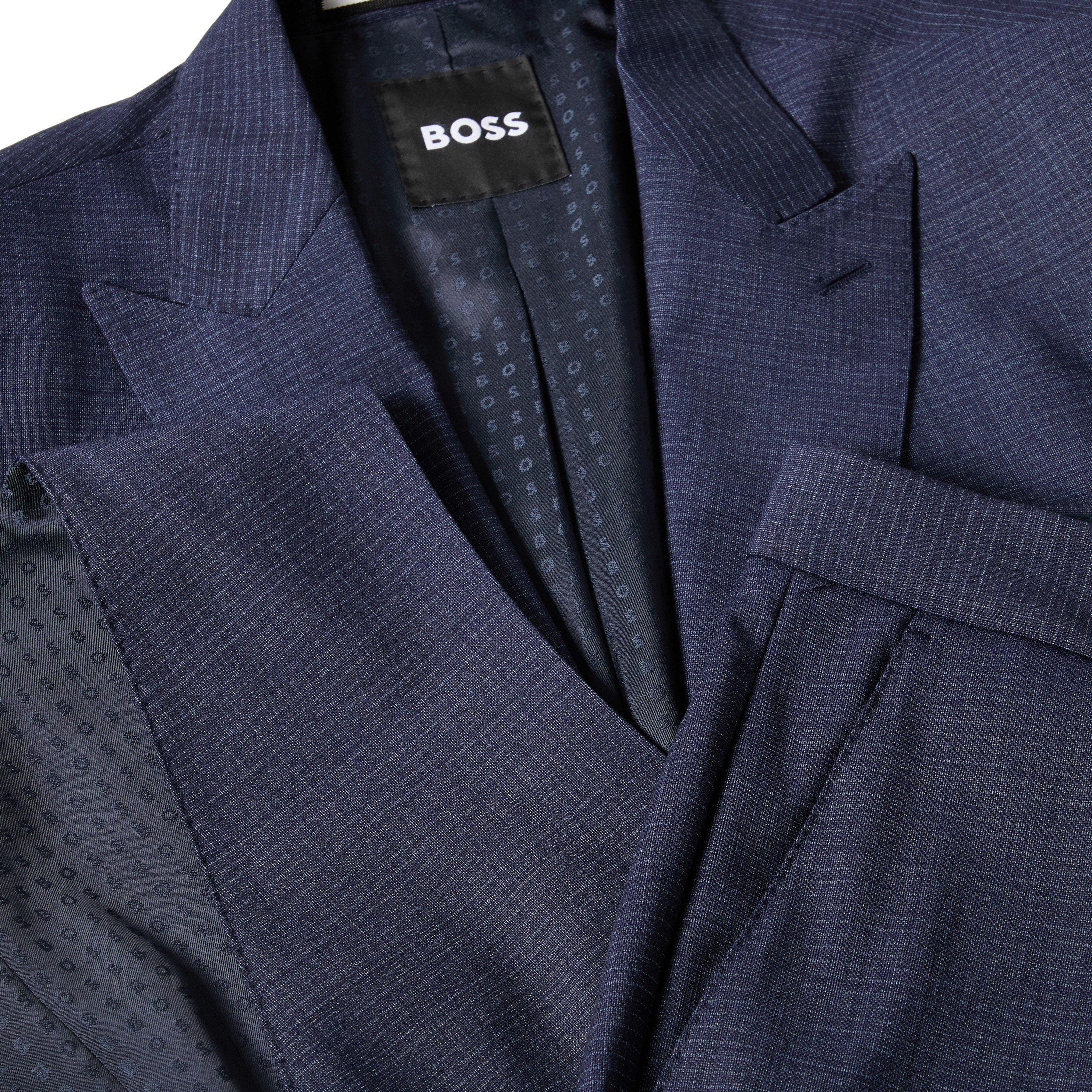 Dark Blue - Boss - Men's H Jeckson Suit - 3