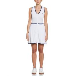 Original Penguin OP V Neck Tennis Dress Womens