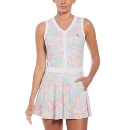 Original Penguin Tennis V-Neck Flounce Womens