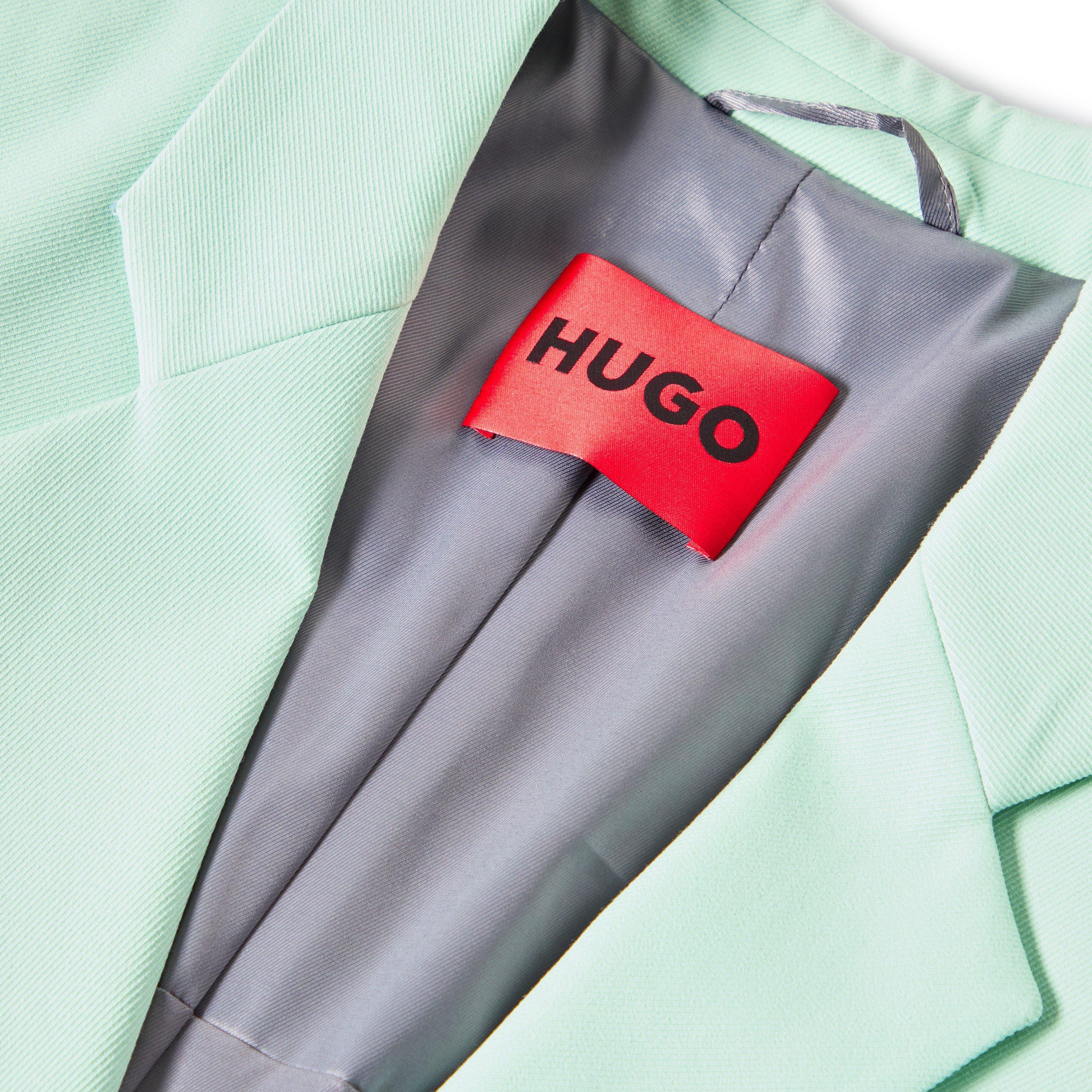 Pastel Green - Boss - Men's Kris Teaganfx Suit - 5