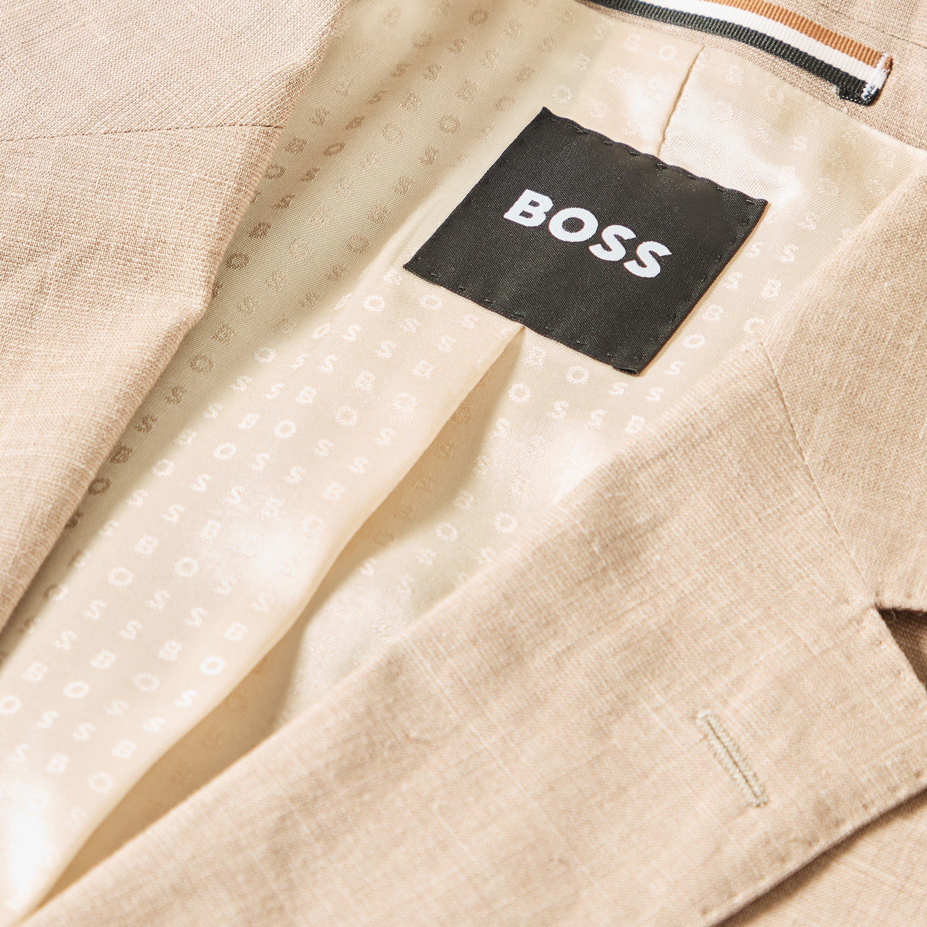 Light Beige - Boss - H-Jeckson-2pcs-224 10271207 01 Suit Mens - 3