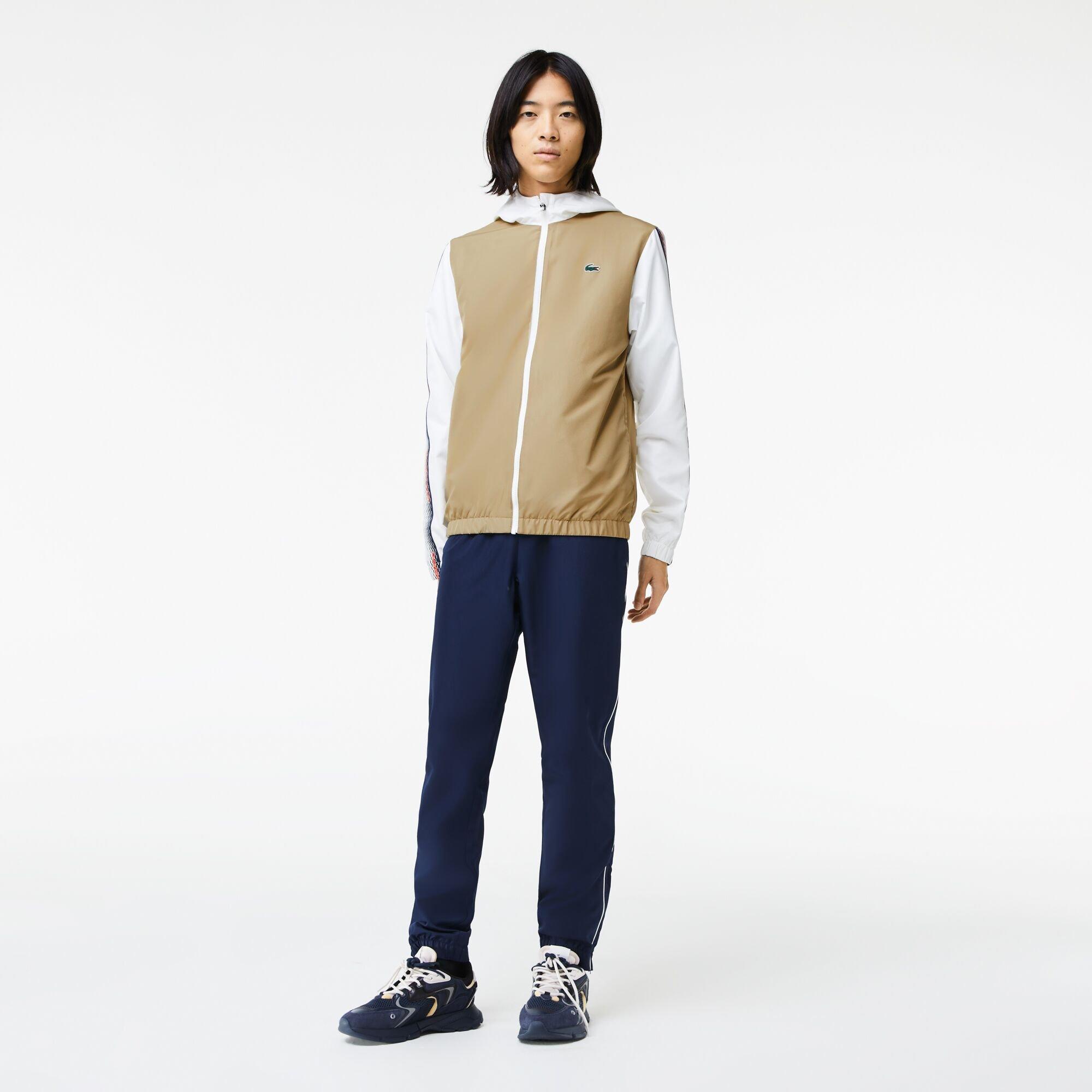 Lacoste Men's Colour Block Tracksuit - Lion/Flour - XS