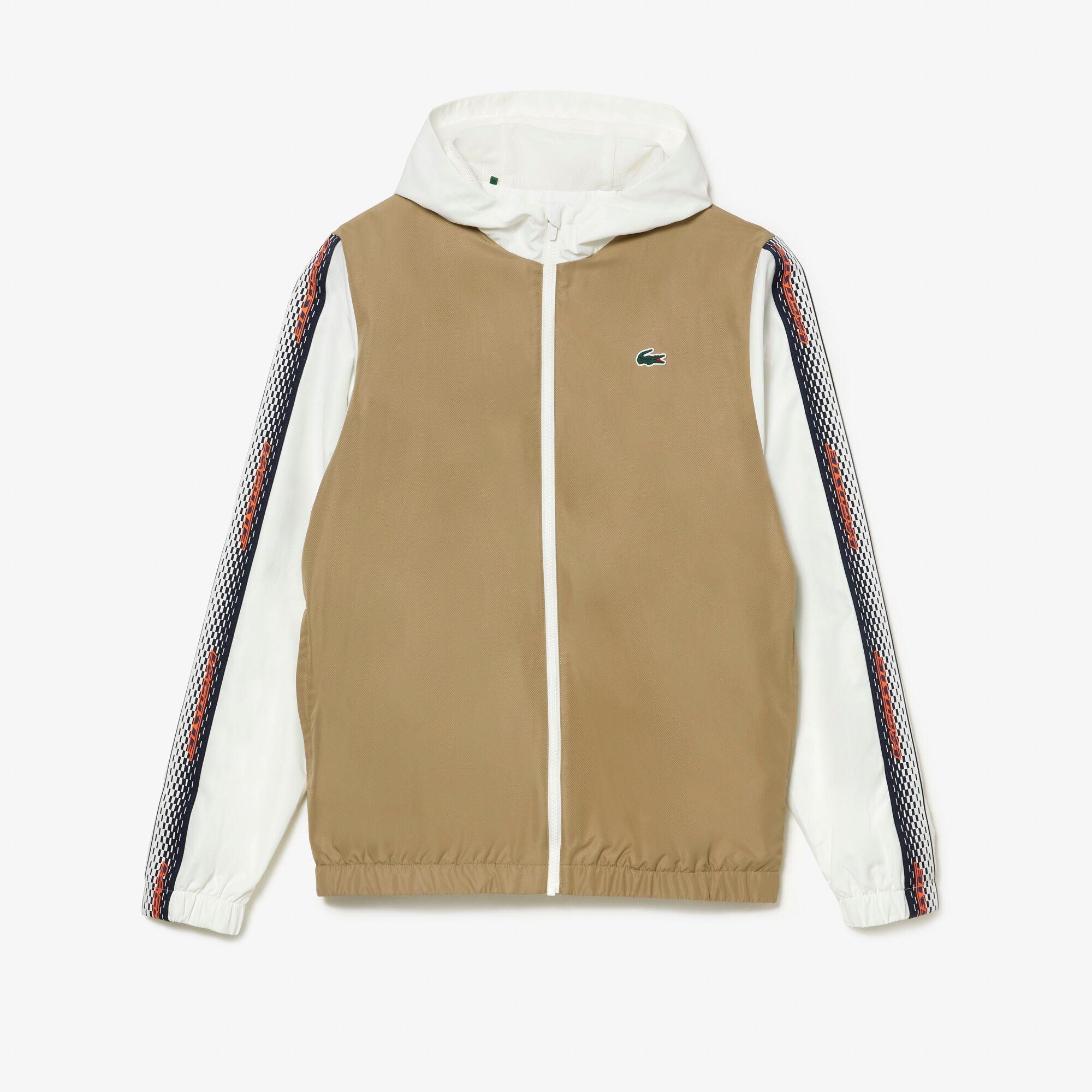 León/Harina - Lacoste - Men's Colour Block Poly Tracksuit - 3