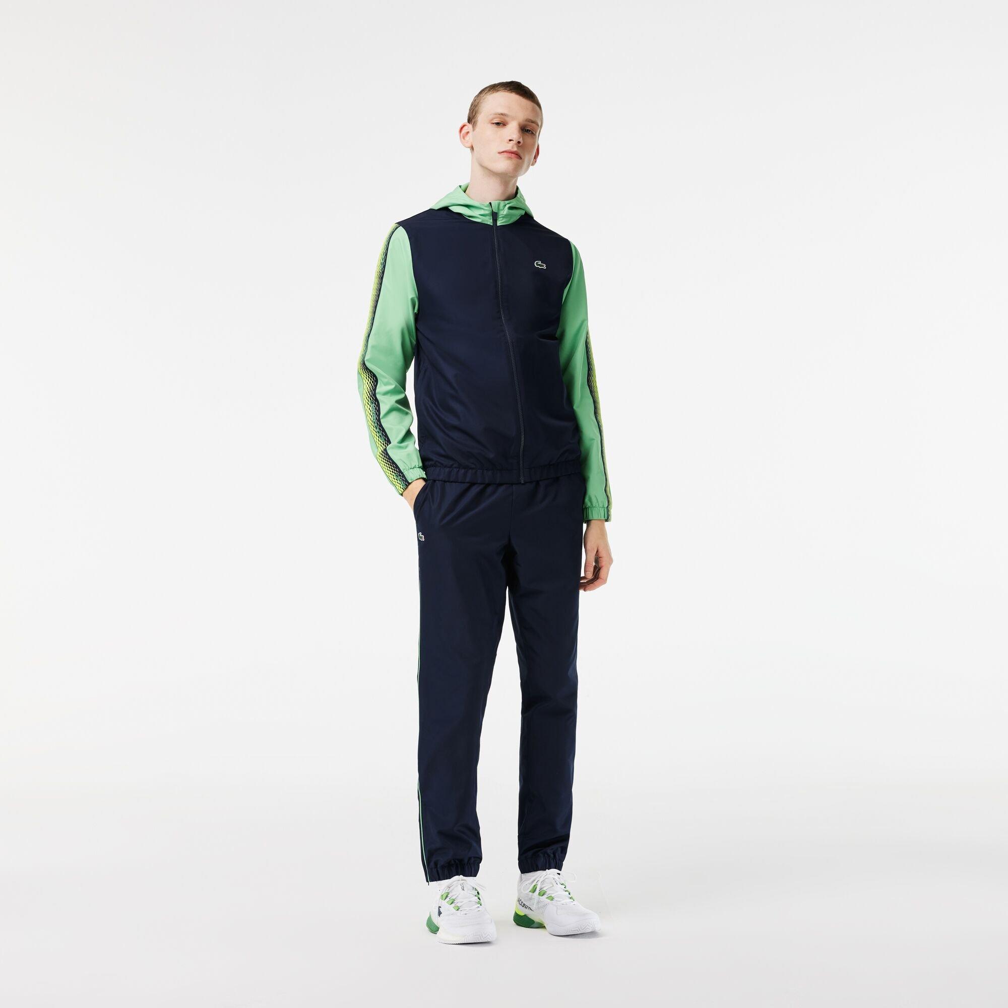Lacoste Men's Colour Block Poly Tracksuit