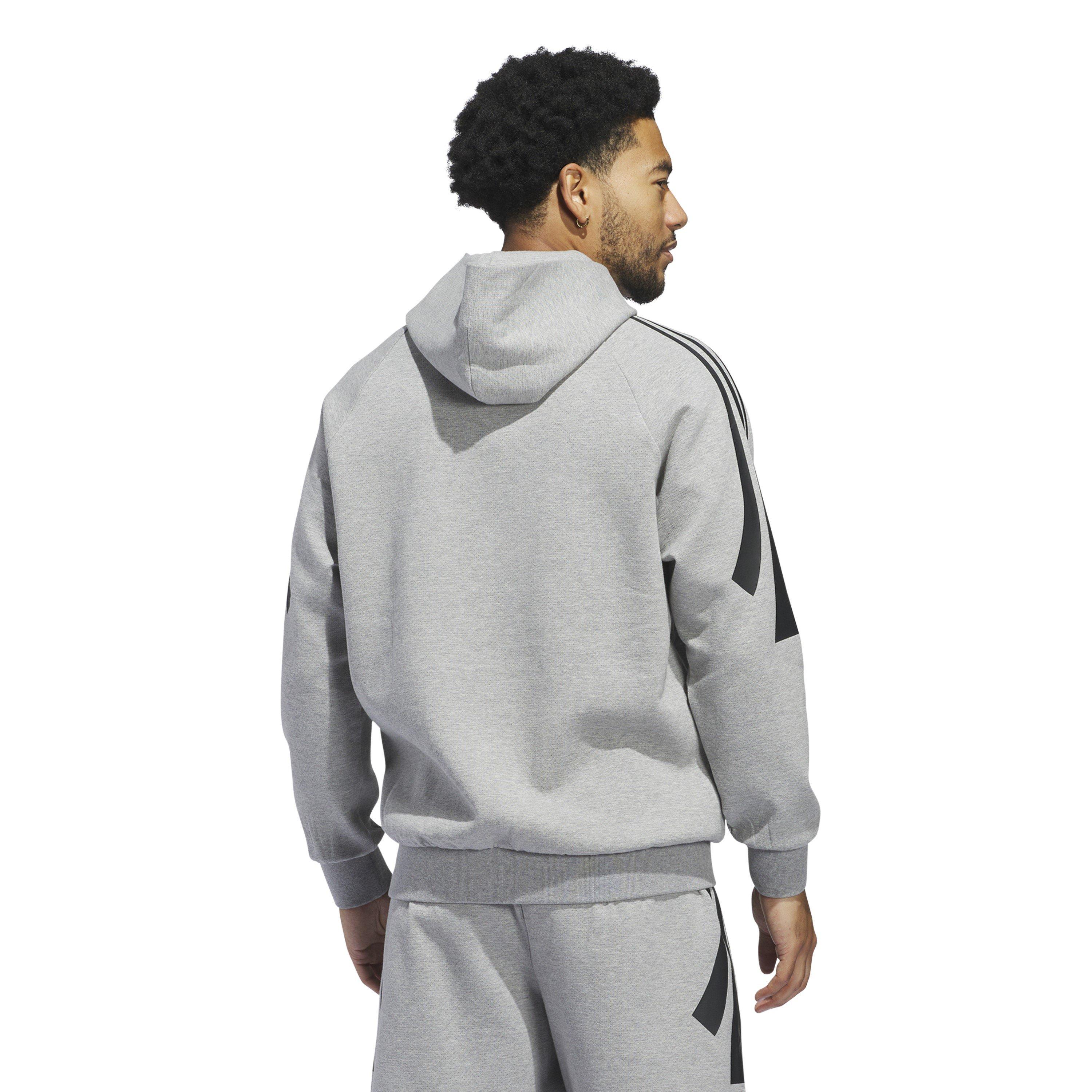 Medium Grey - adidas - Adi Bb Pk Hoody Mens - 6