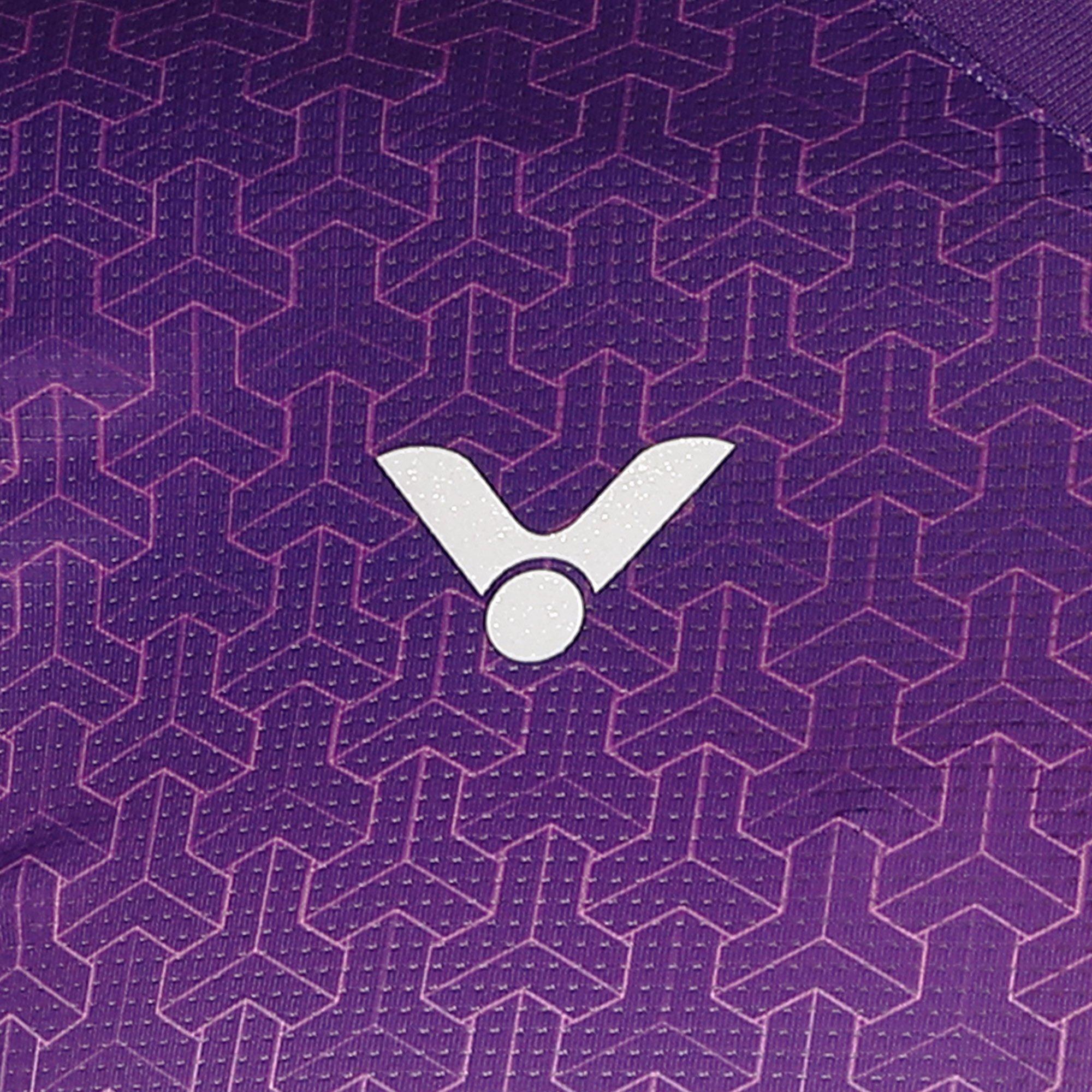 Purple - Victor - Men's Tournament Jersey Short Sleeve Performance T-Shirt - 2