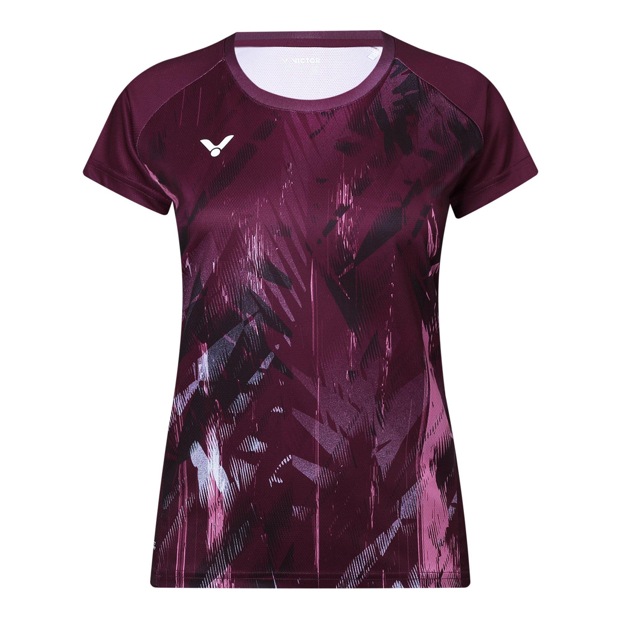 Red - Victor - Women's Short Sleeve Performance T-Shirt - 1