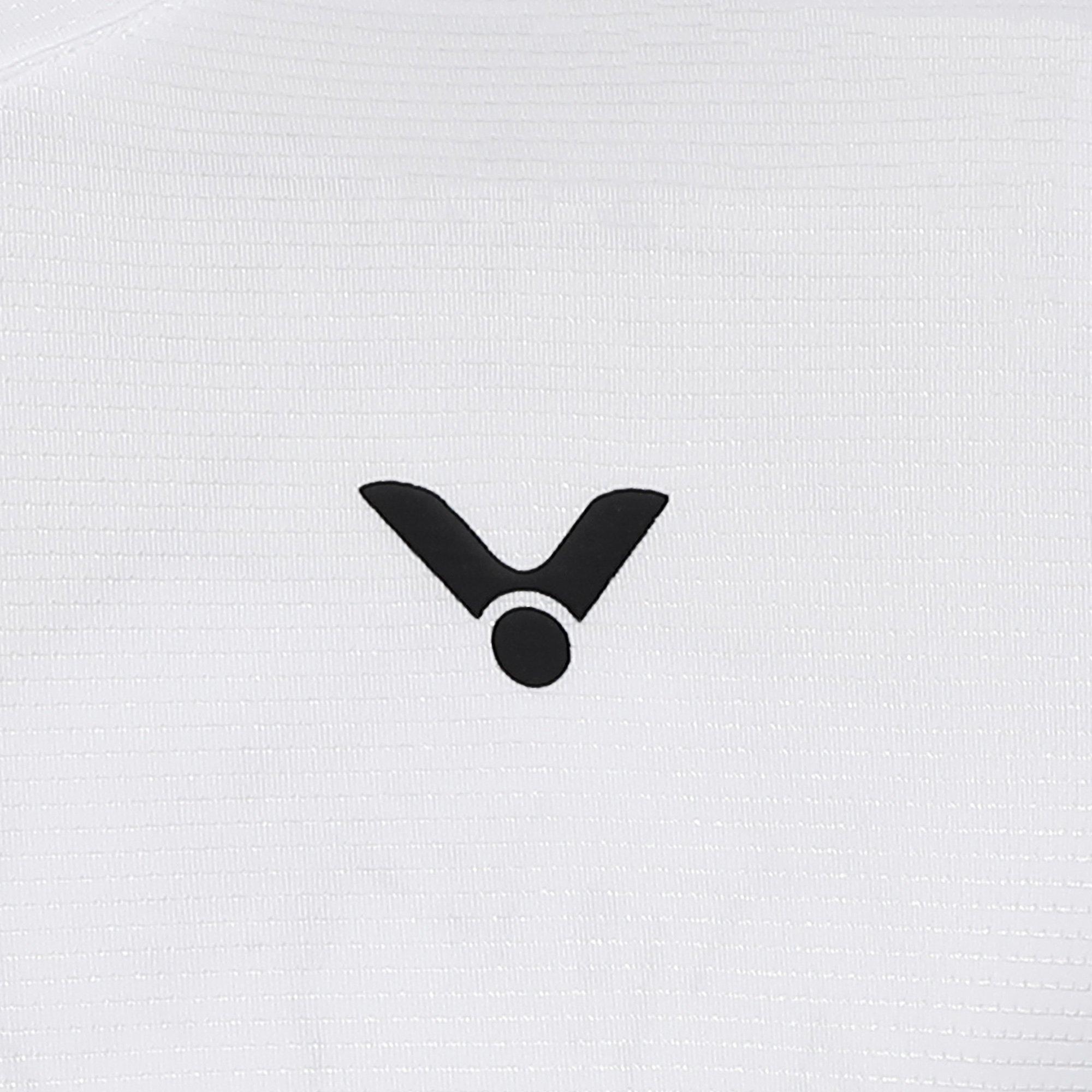 White - Victor - Men's S Logo Short Sleeve Performance T-Shirt - 3