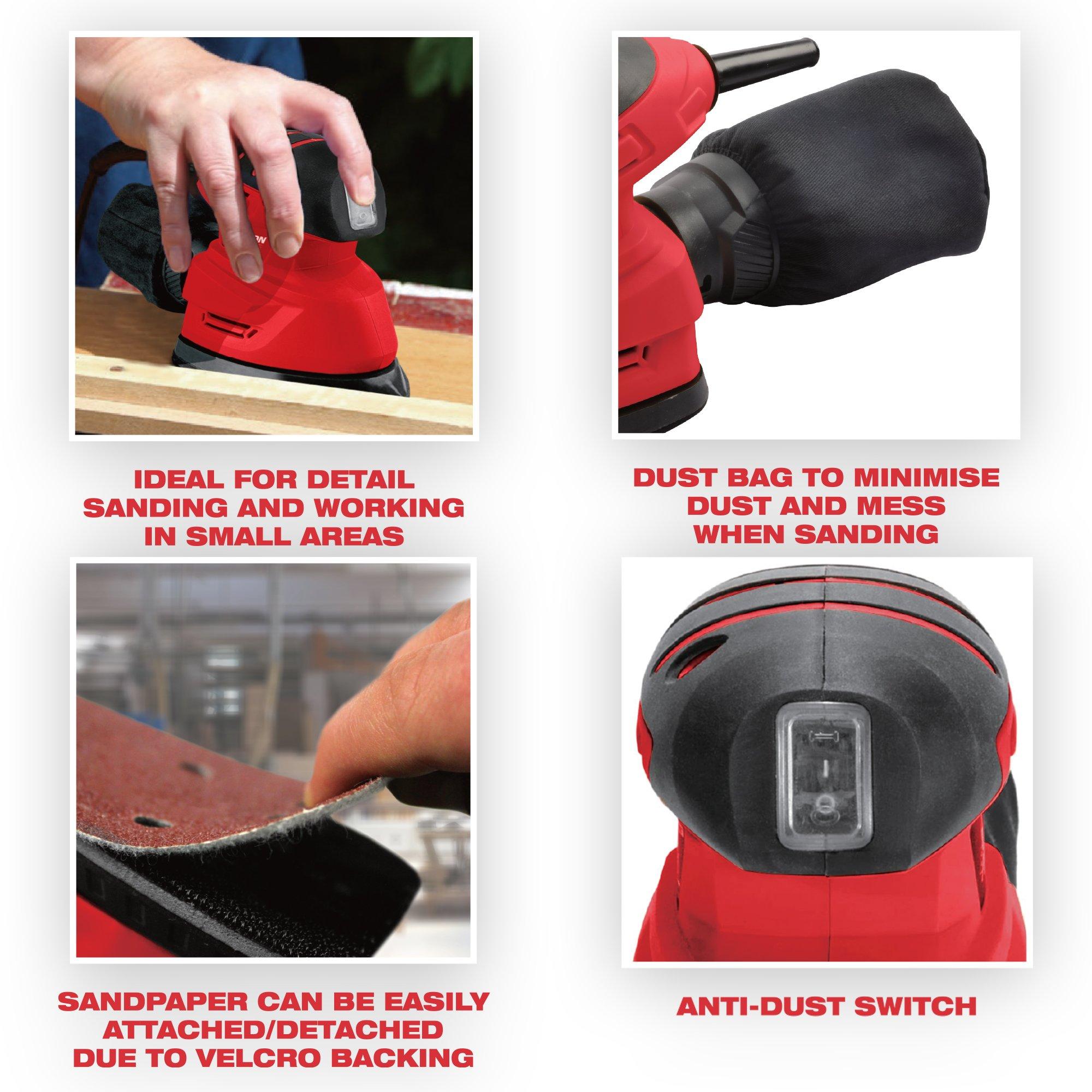 Red - Dekton - Palm Sander - 3