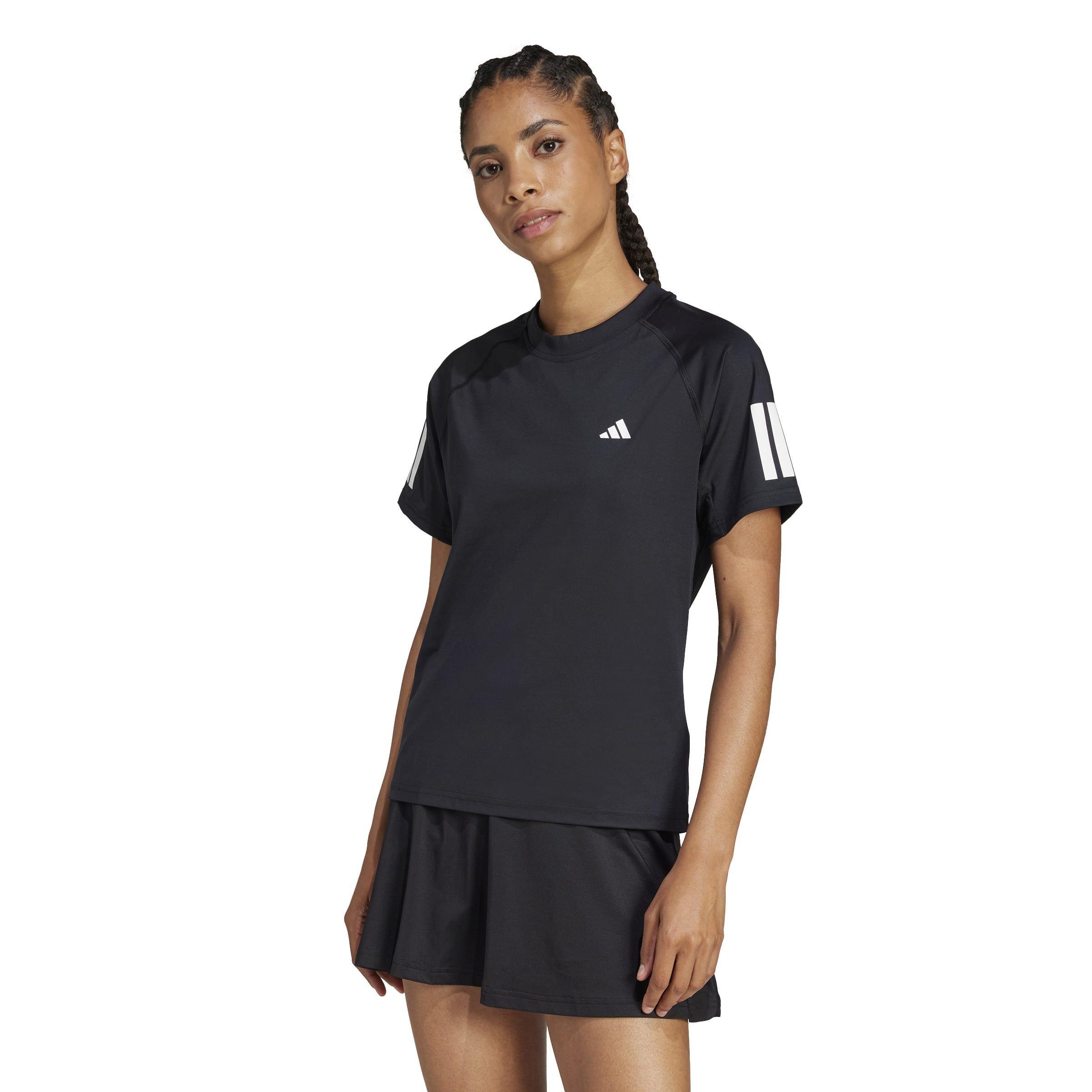 Black - adidas - Club Tennis Womens Performance T Shirt - 3
