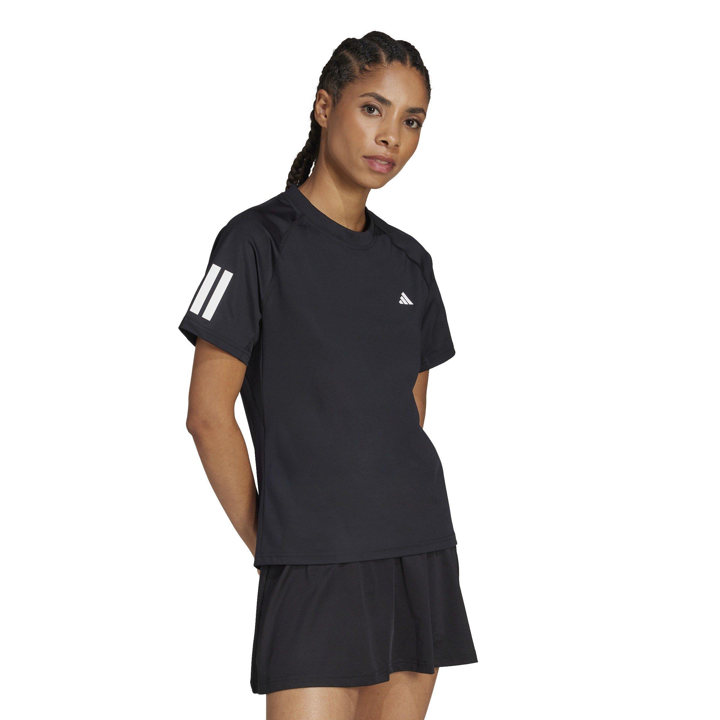 Black - adidas - Club Tennis Womens Performance T Shirt - 5