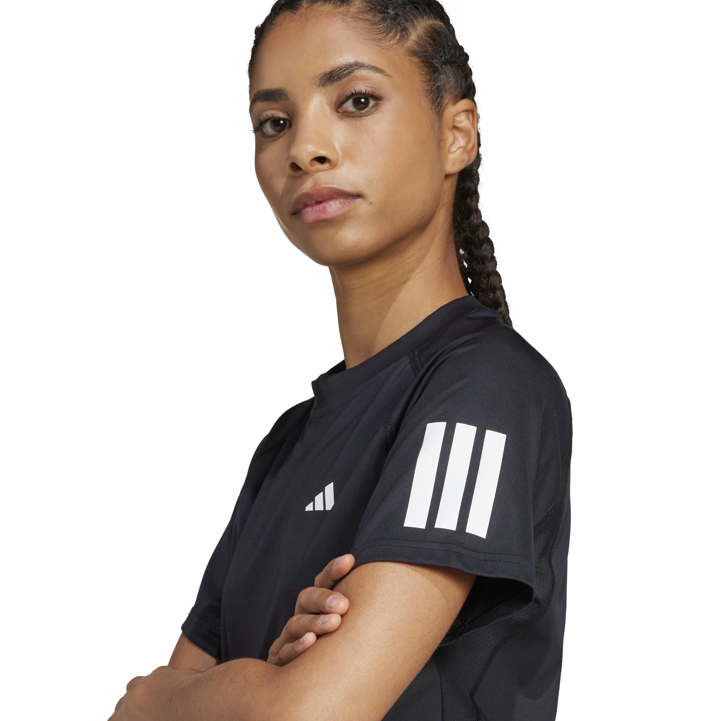 Black - adidas - Club Tennis Womens Performance T Shirt - 7