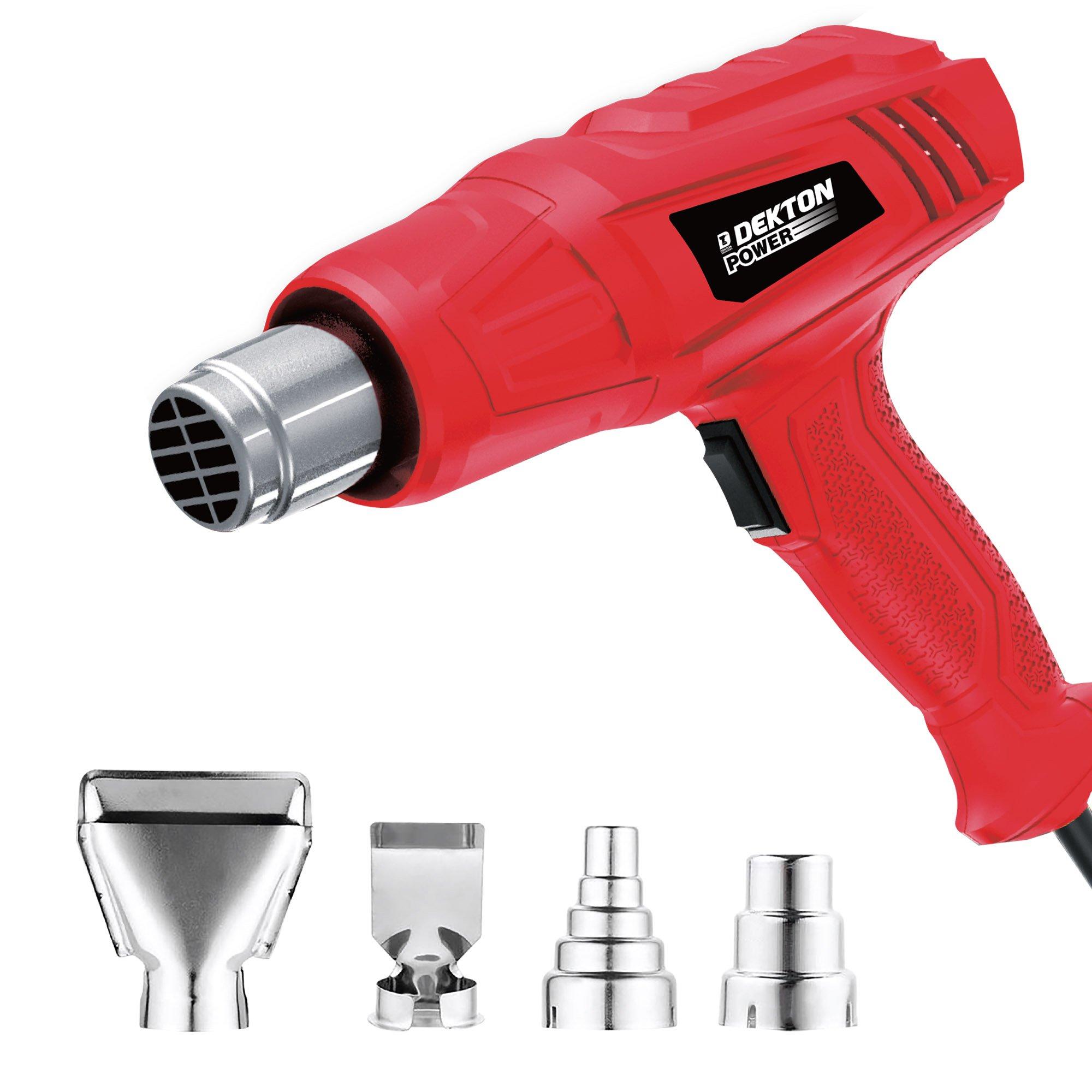 Black - Dekton - 2000w Heat Gun - 2