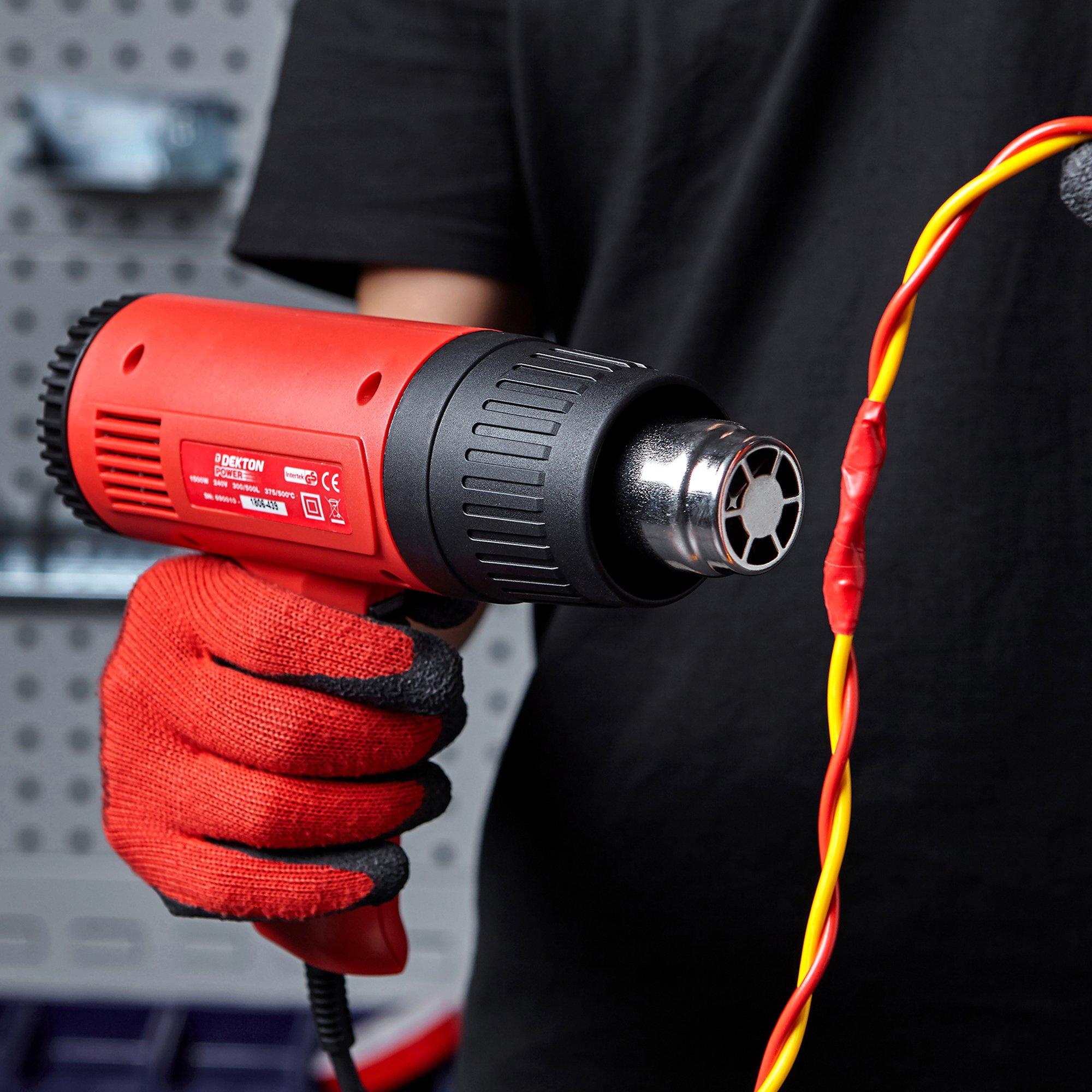 Black - Dekton - 2000w Heat Gun - 3