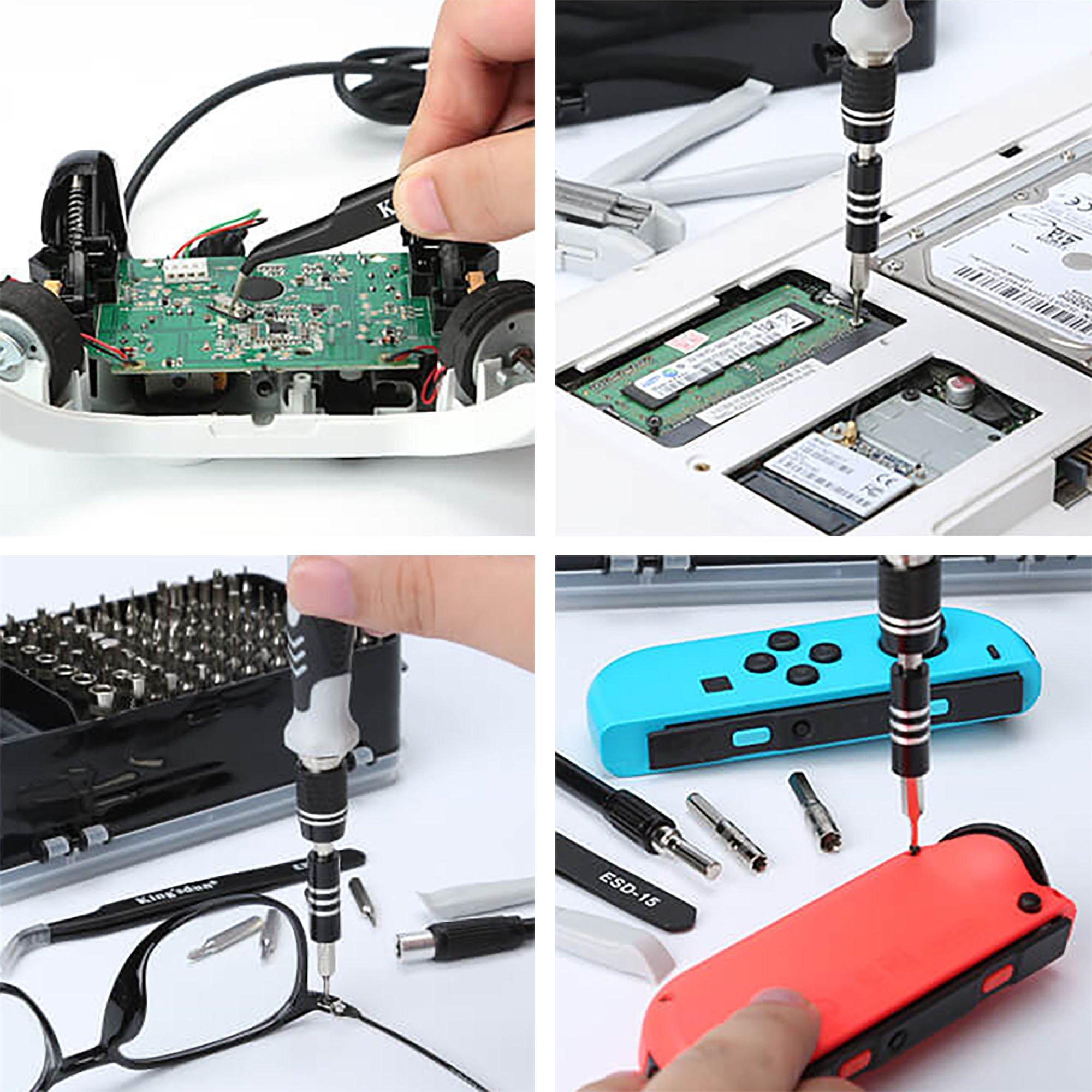 Black - Dekton - 115pc Tool Kit - 6