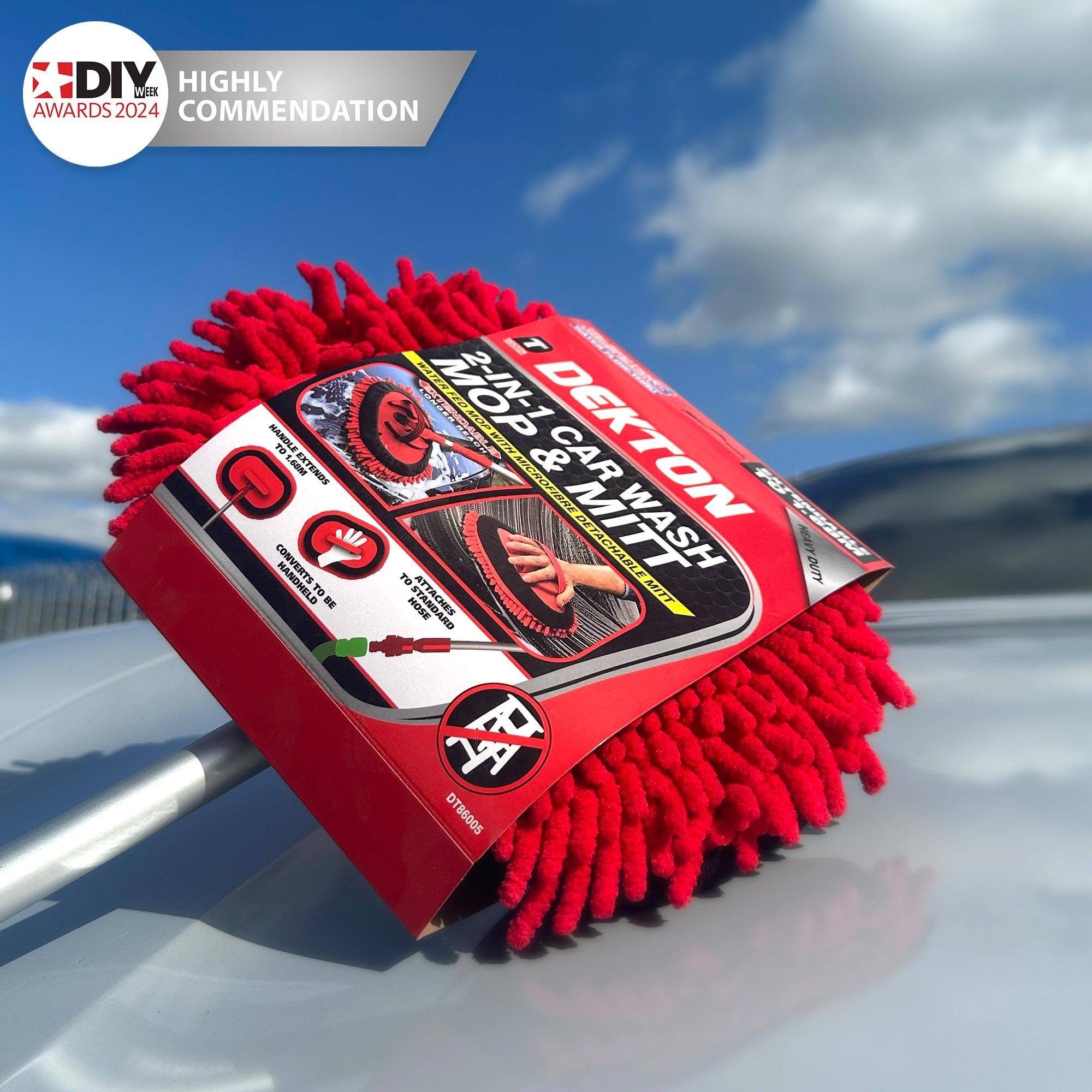 Red - Dekton - Car Wash Brush - 5