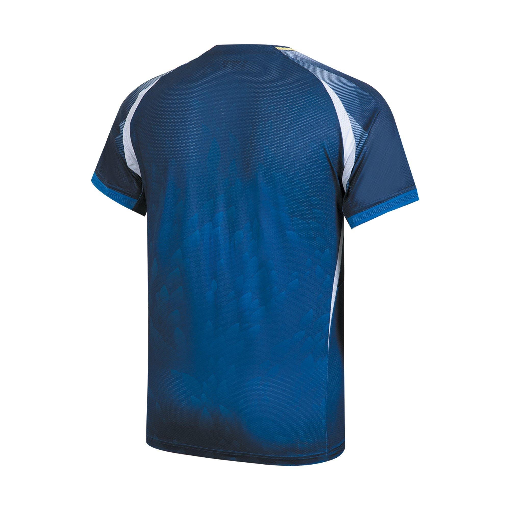 Navy Blue - Victor - Men's Short Sleeve Performance T-Shirt - 2