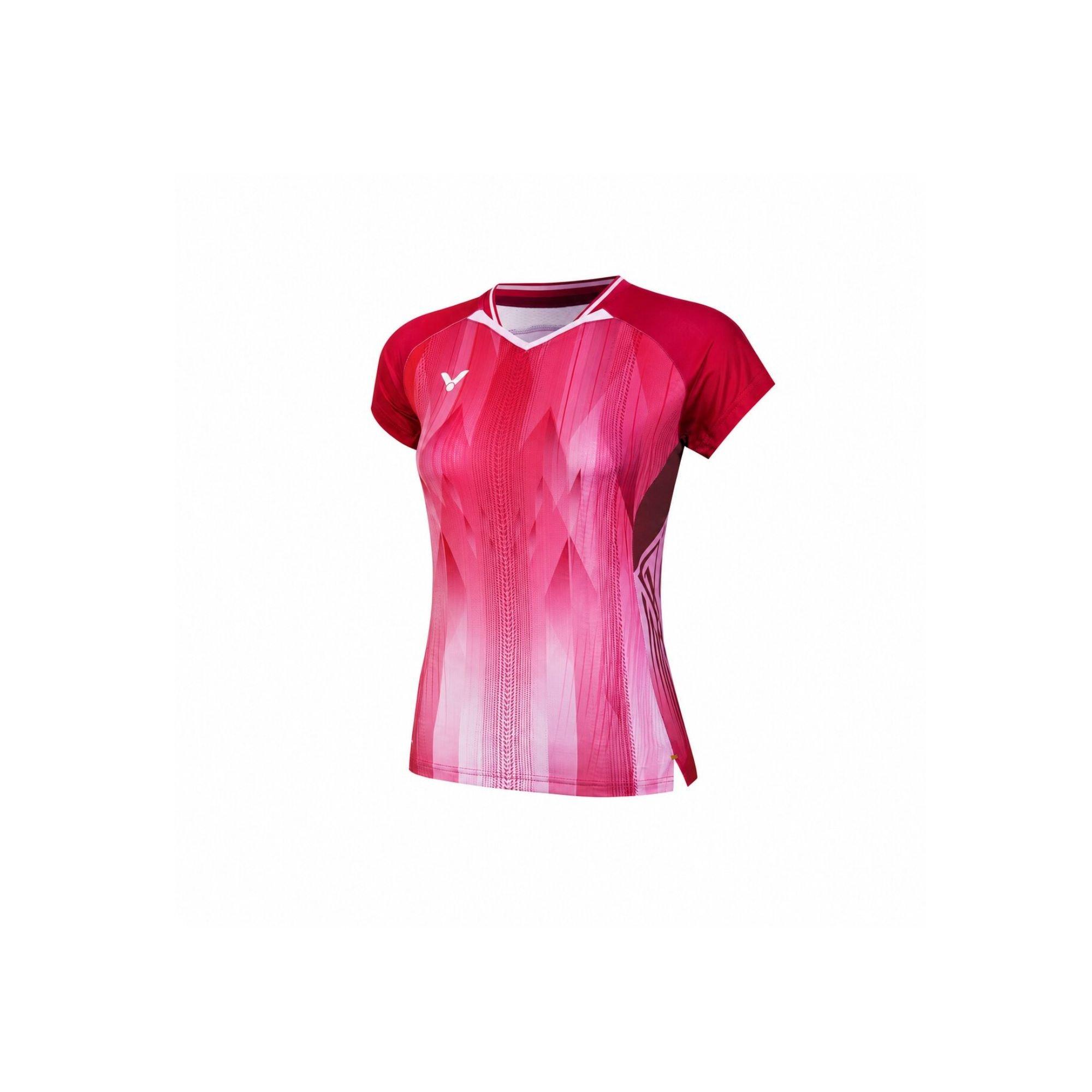 Red - Victor - Women's Short Sleeve Performance T-Shirt - 3