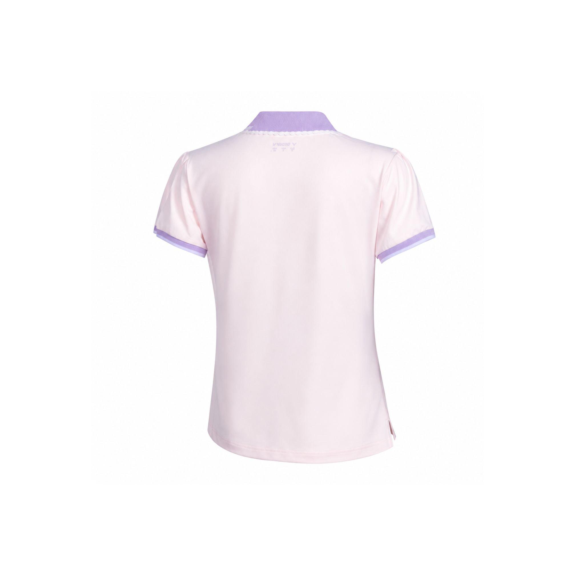 Pink - Victor - Women's Short Sleeve Performance Polo Shirt - 4