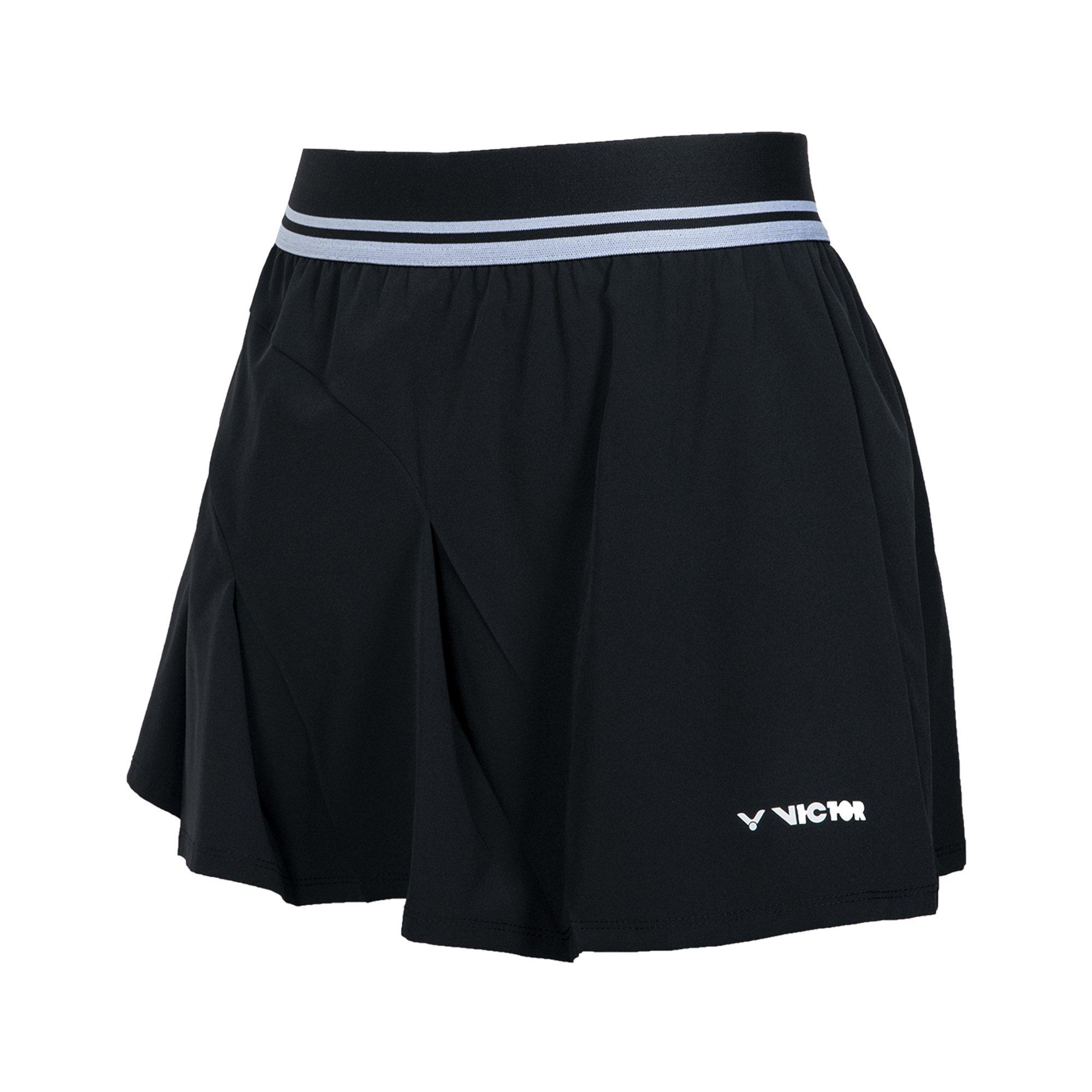 Black - Victor - Women's Performance Skort - 1