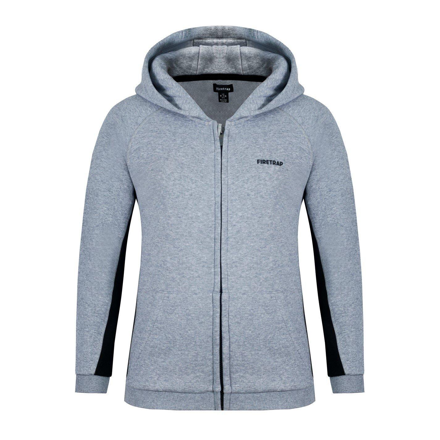 Grau meliert/Schwarz - Firetrap - Junior Boys 3pc Jogger Set - 3