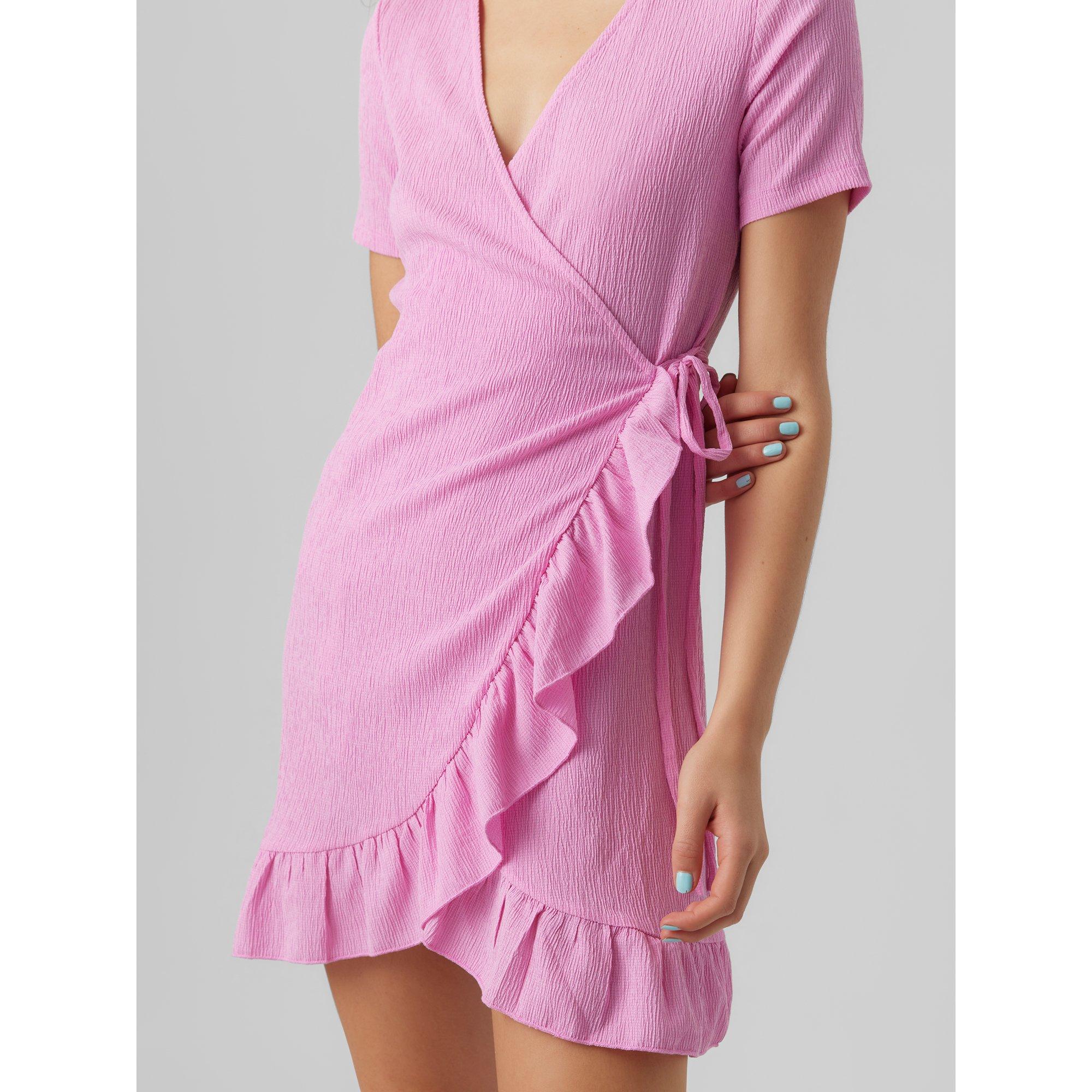 Cyclamen - Vero Moda - Women's Haya Wrap Dress - 3