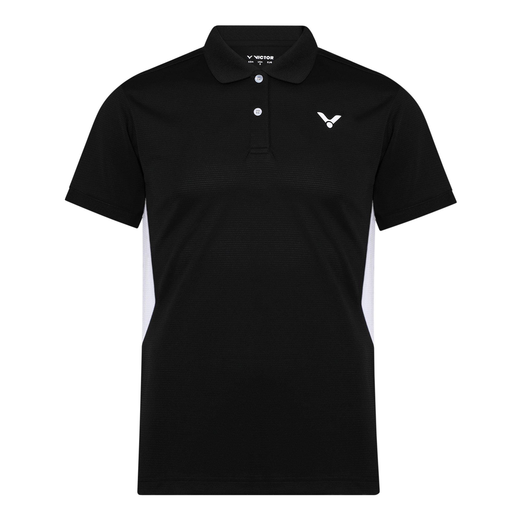 Black - Victor - Men's Short Sleeve Performance Polo Shirt - 1