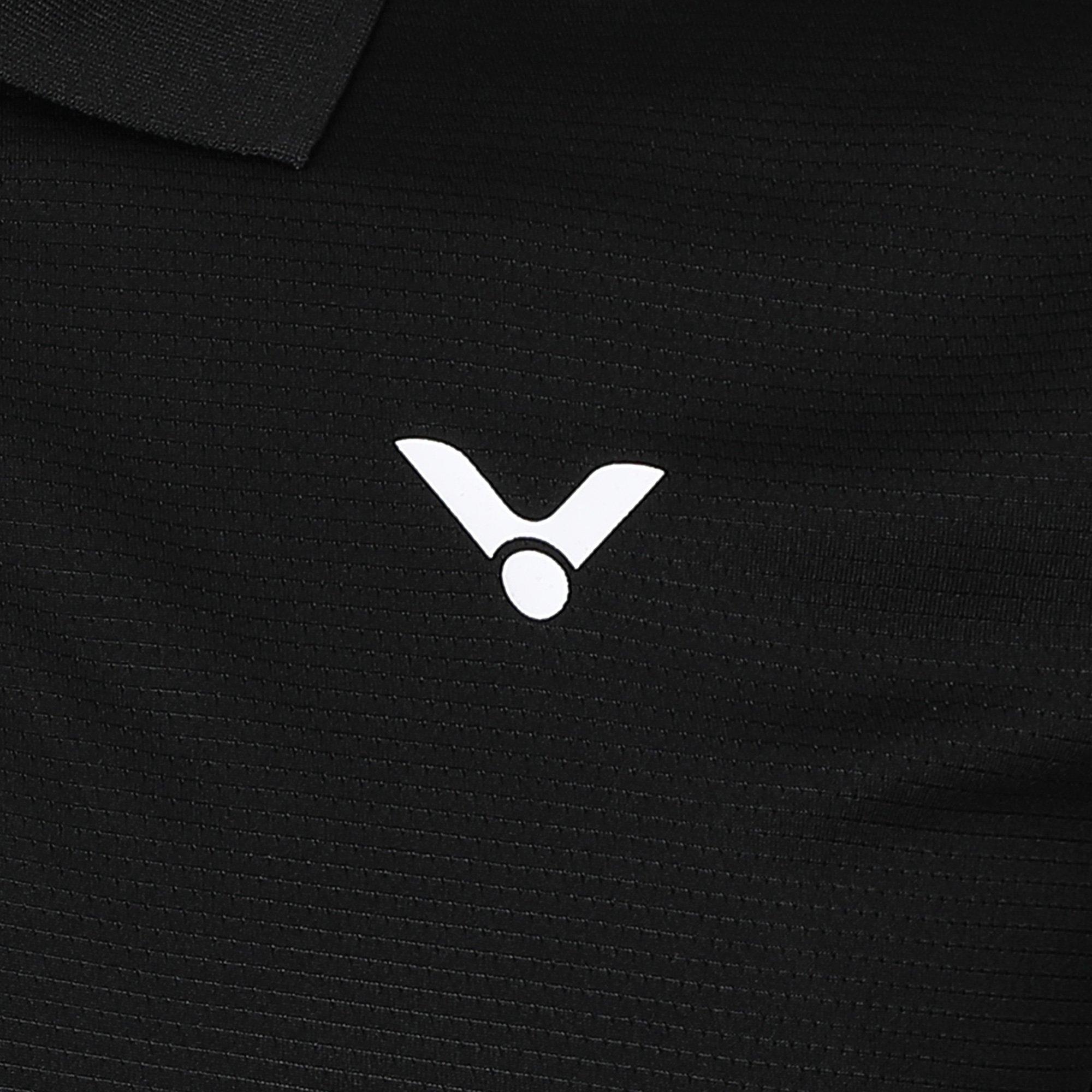 Black - Victor - Men's Short Sleeve Performance Polo Shirt - 2