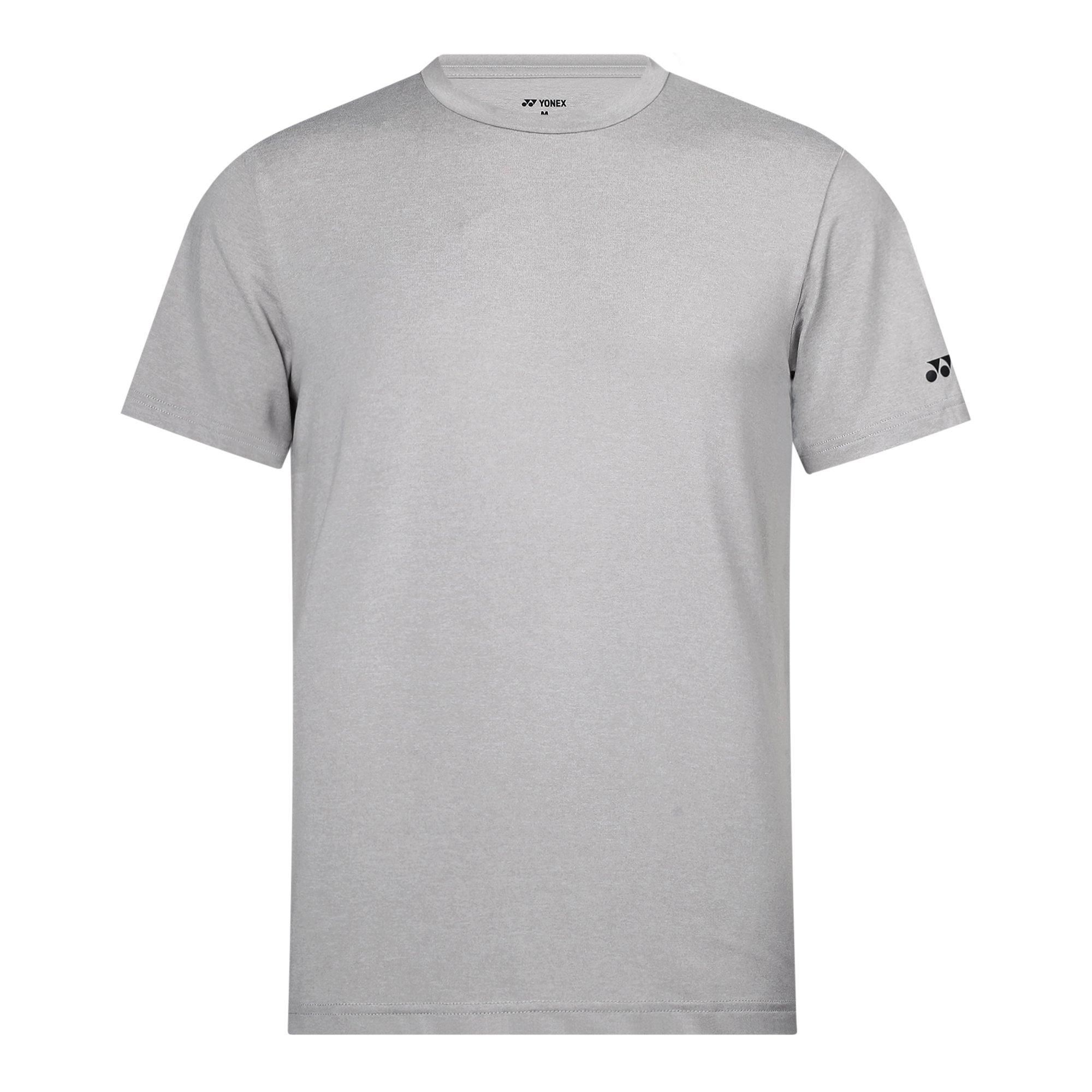 Heather Grey - Yonex - Men's Short Sleeve Performance T-Shirt