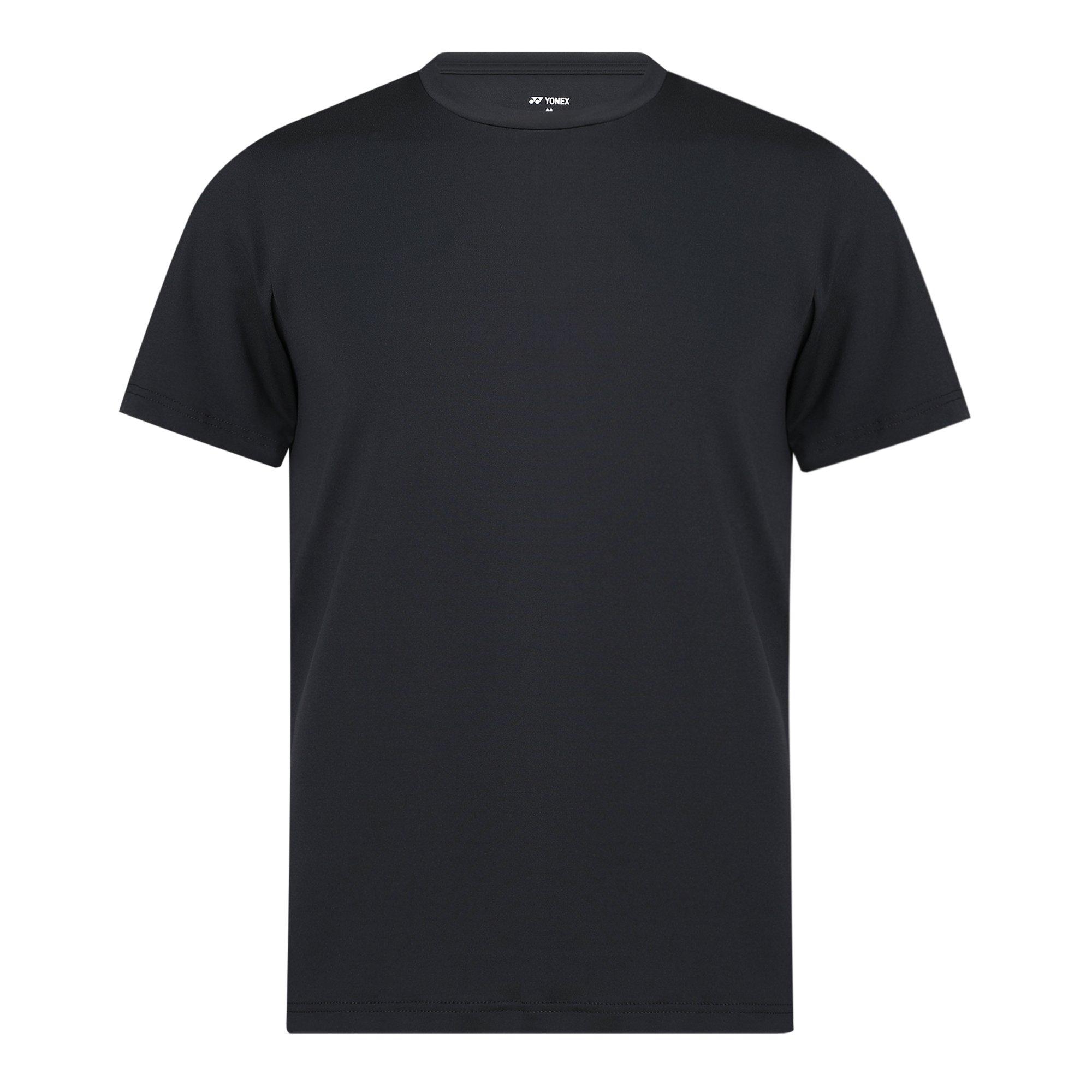 Jet Black - Yonex - Men's Short Sleeve Performance T-Shirt