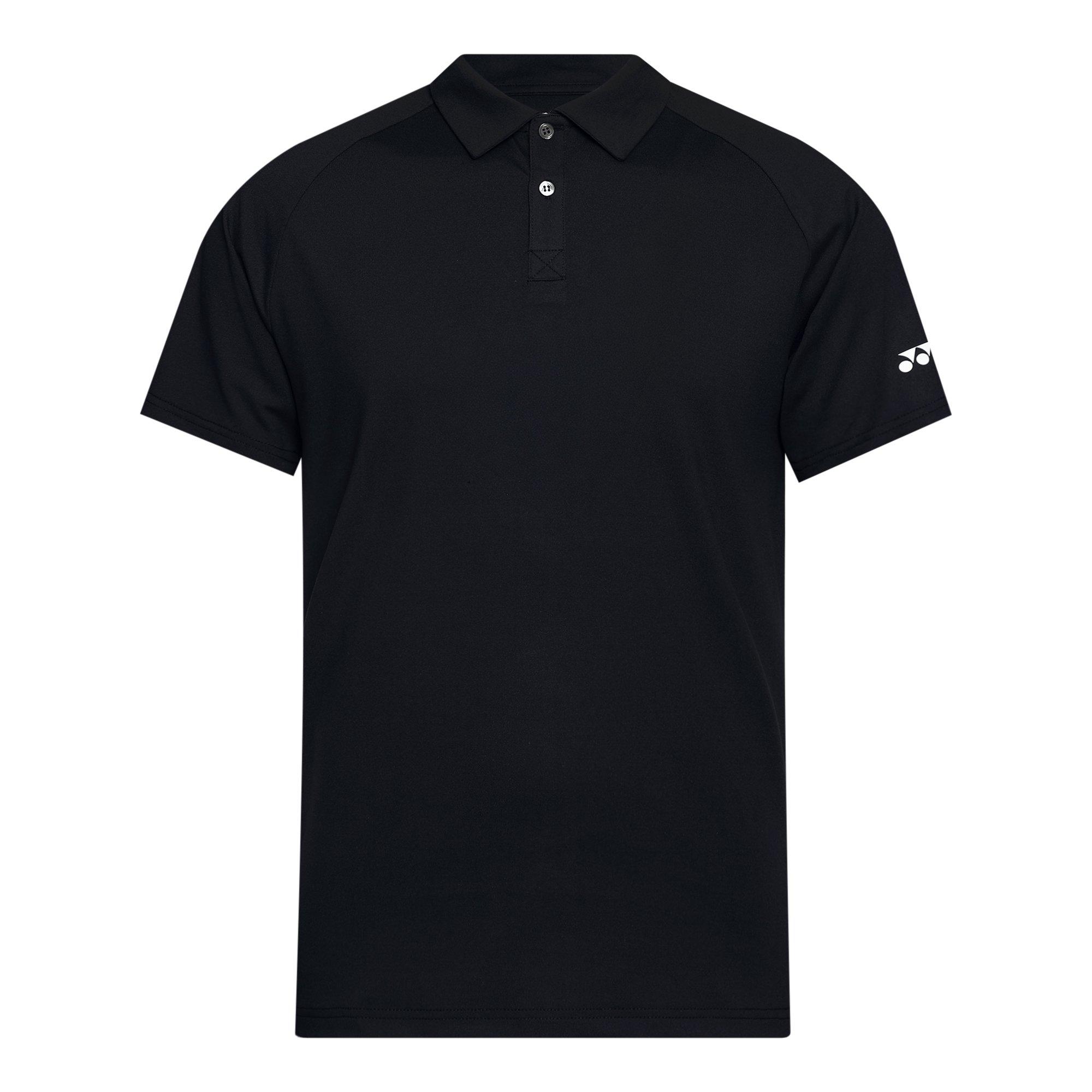 Jet Black - Yonex - Men's Short Sleeve Performance Polo Shirt