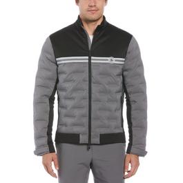 Original Penguin Golf Insulated Mixed Media 80's Jacket Mens