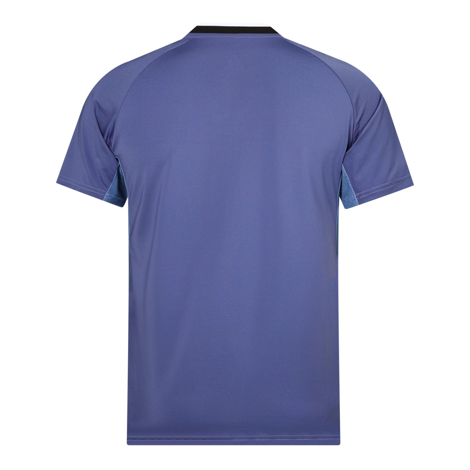 China Blue - Yonex - Short Sleeve Mens Performance Shirt - 2