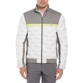 Original Penguin Insulated Mixed Media 80's Jacket Mens