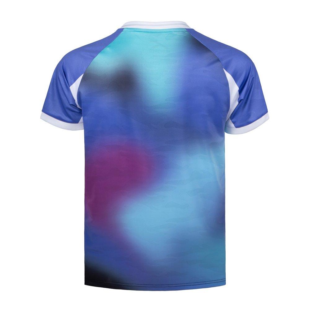 White/Blue - Hundred - Men's Short Sleeve Performance T-Shirt - 2