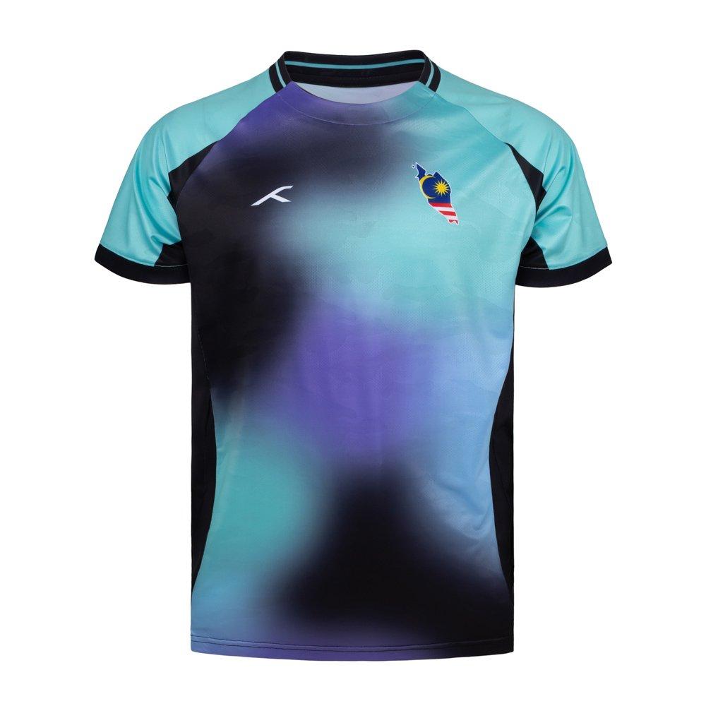 Black/Blue - Hundred - Men's Short Sleeve Performance T-Shirt - 1