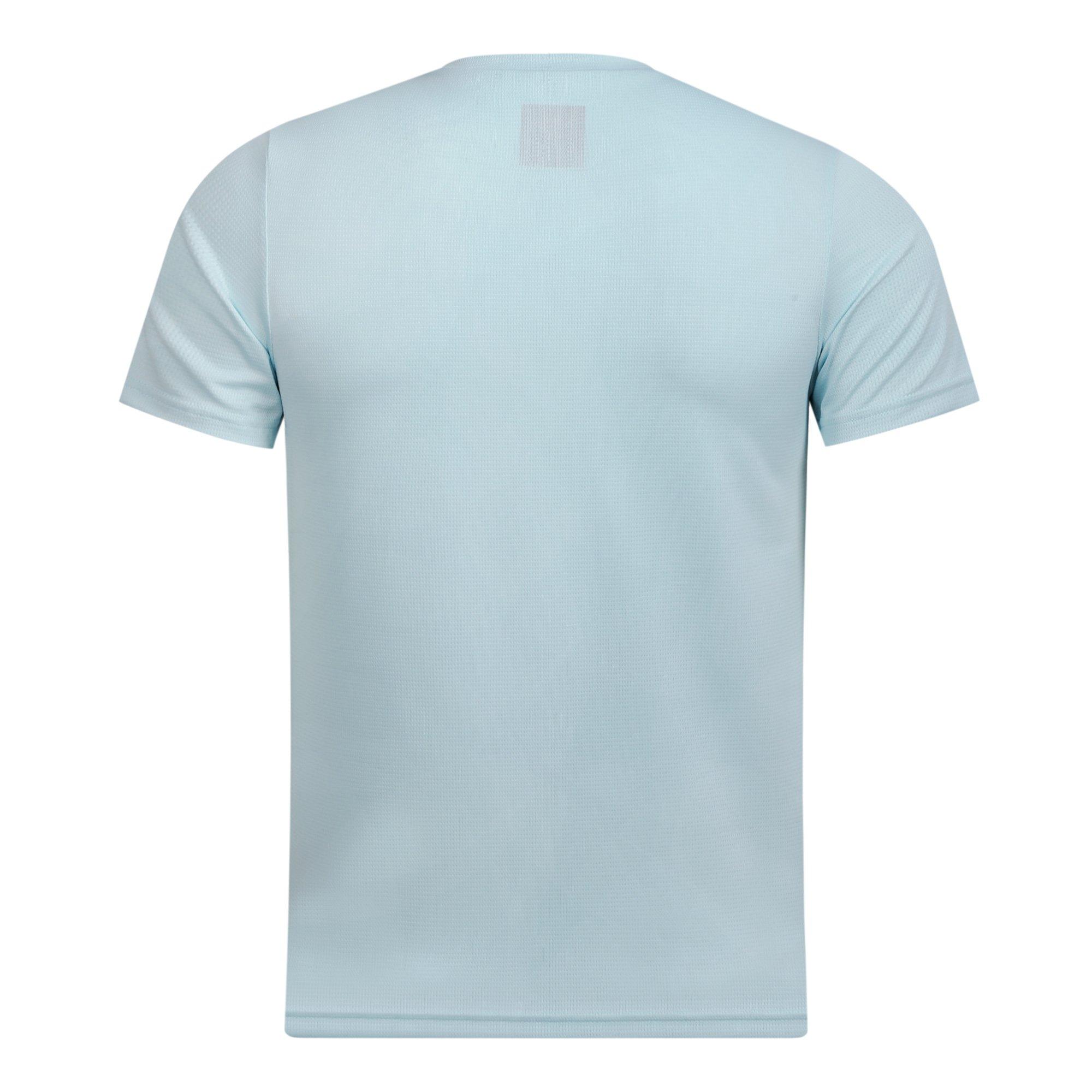 Light Cyan - Yonex - Round Neck Badminton T-Shirt Mens - 2