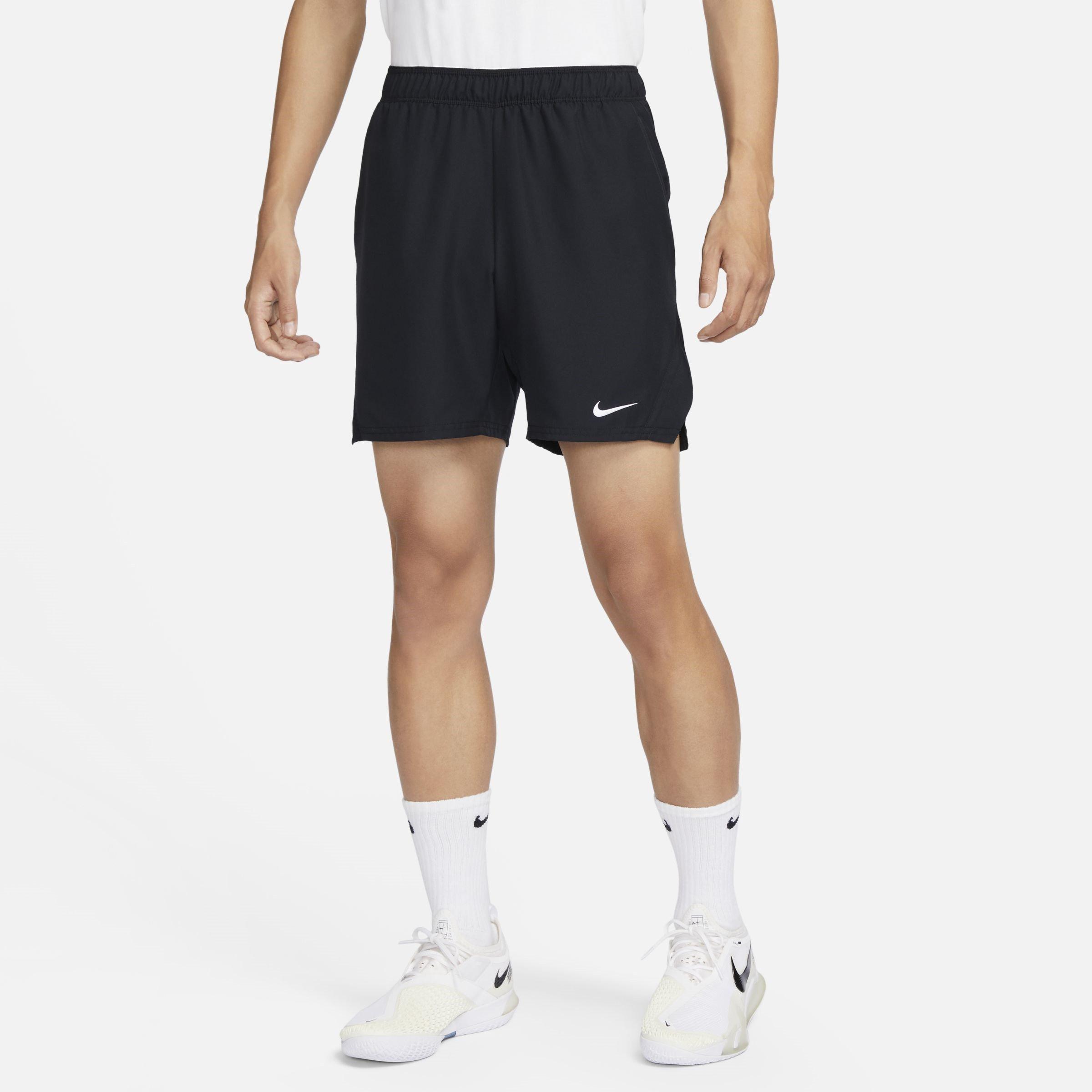 Black/White - Nike - Court Victory Mens Dri-FIT Tennis Shorts - 3