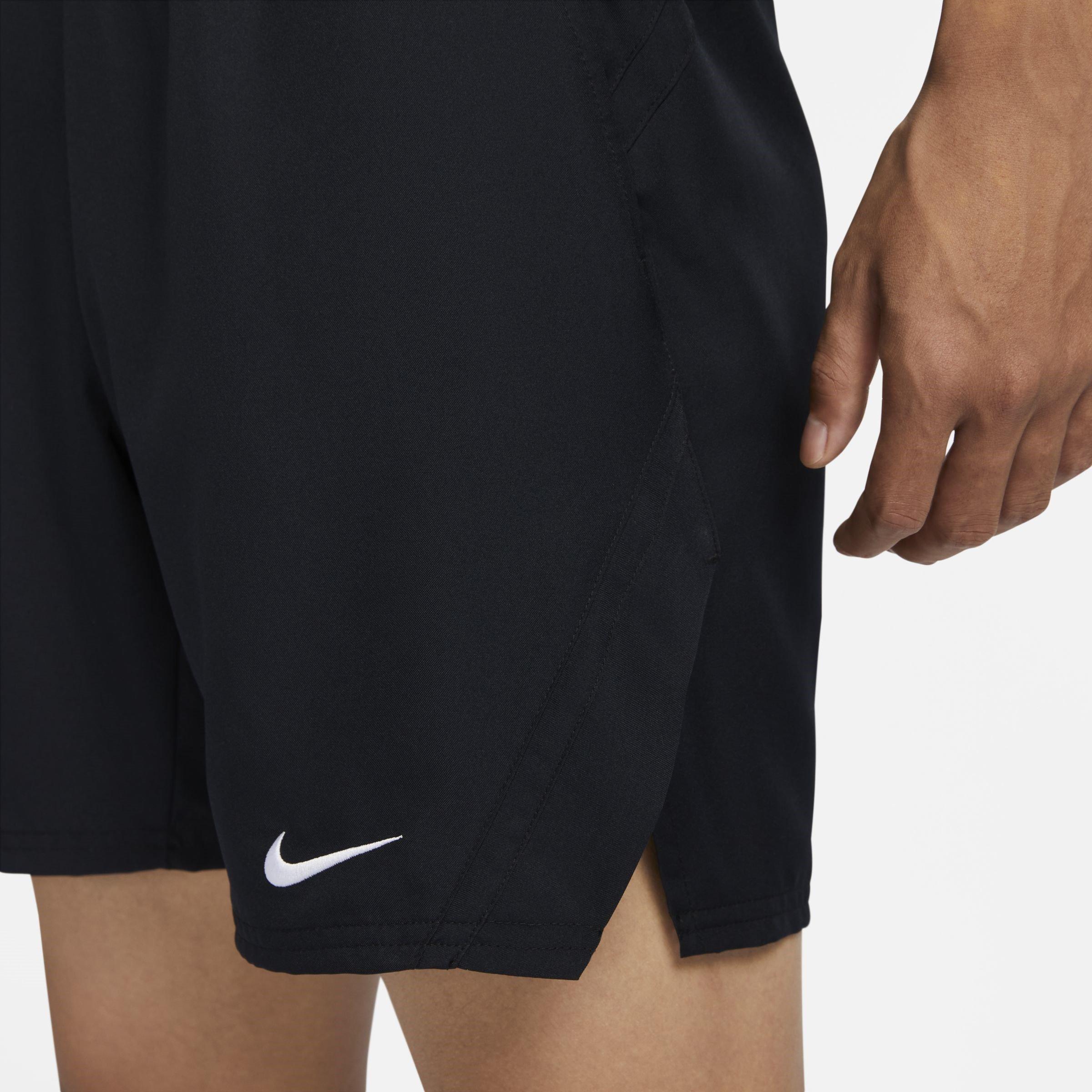 Black/White - Nike - Court Victory Mens Dri-FIT Tennis Shorts - 5