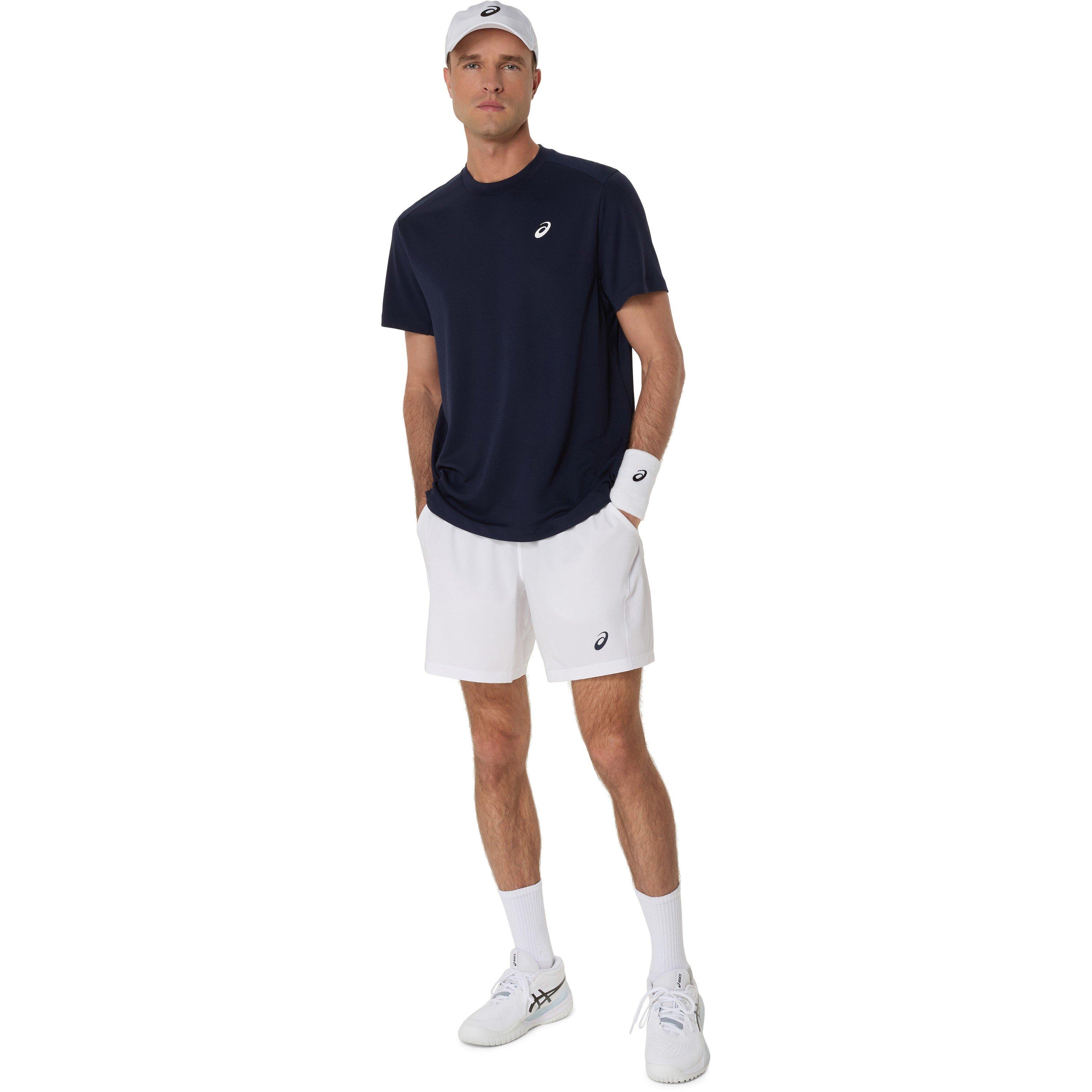 Midnight - Asics - Court Ss Top T-Shirt Mens - 3